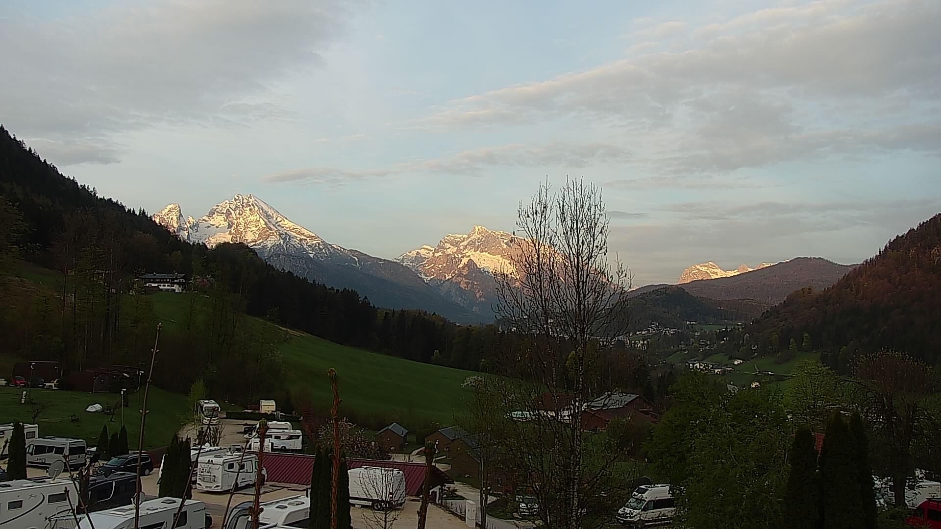 Archiv Foto Webcam Campingplatz Allweglehen bei Berchtesgaden