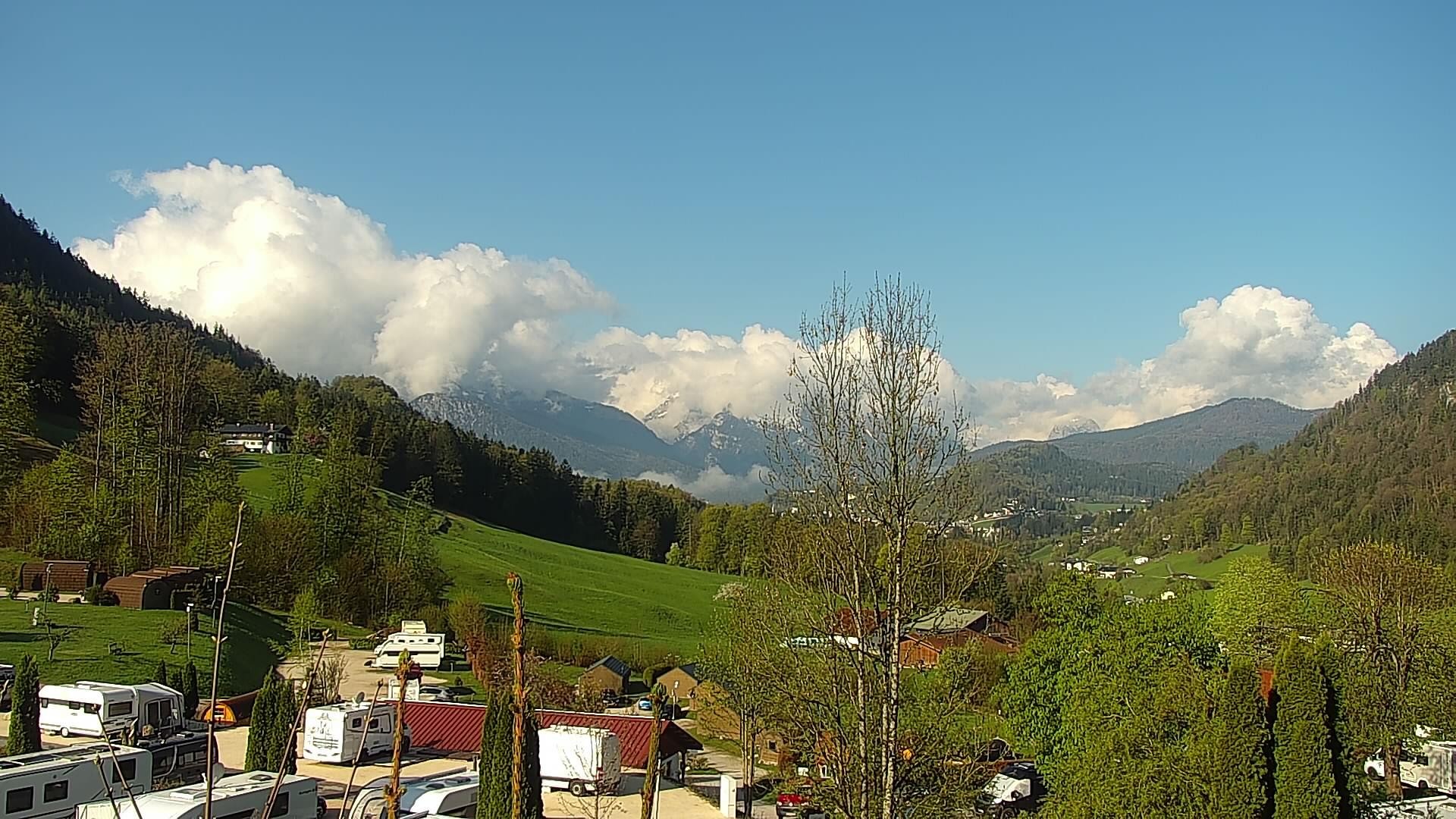 Archiv Foto Webcam Campingplatz Allweglehen bei Berchtesgaden