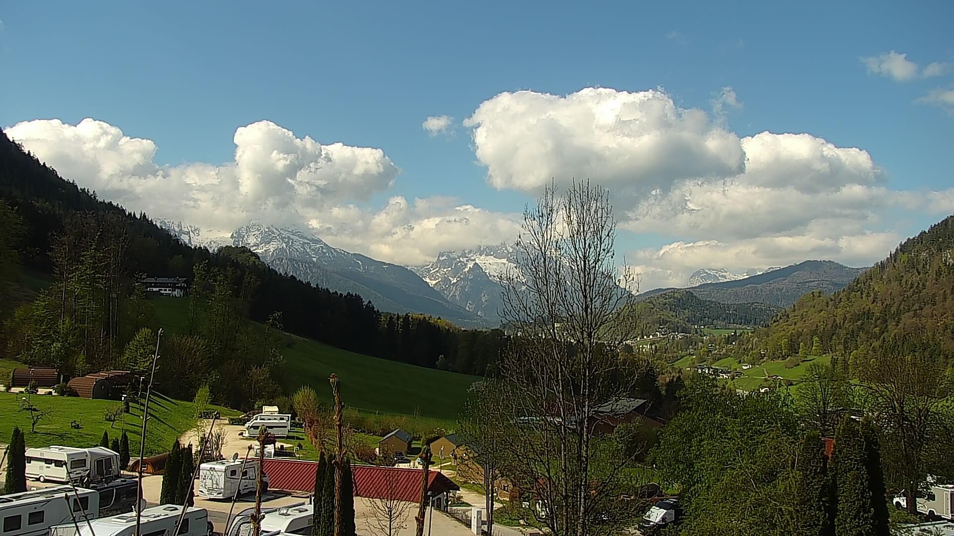 Archiv Foto Webcam Campingplatz Allweglehen bei Berchtesgaden