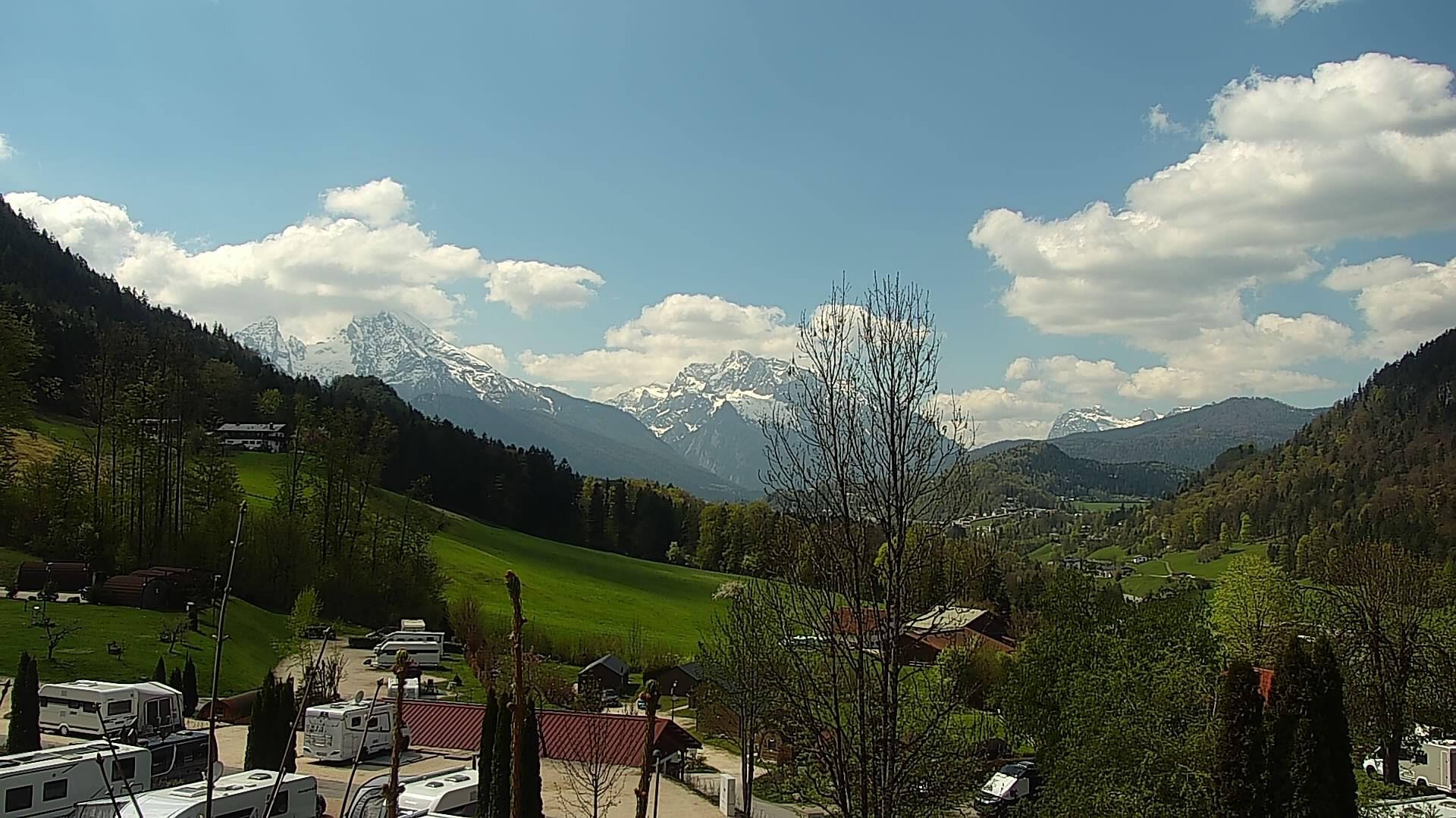 Archiv Foto Webcam Campingplatz Allweglehen bei Berchtesgaden