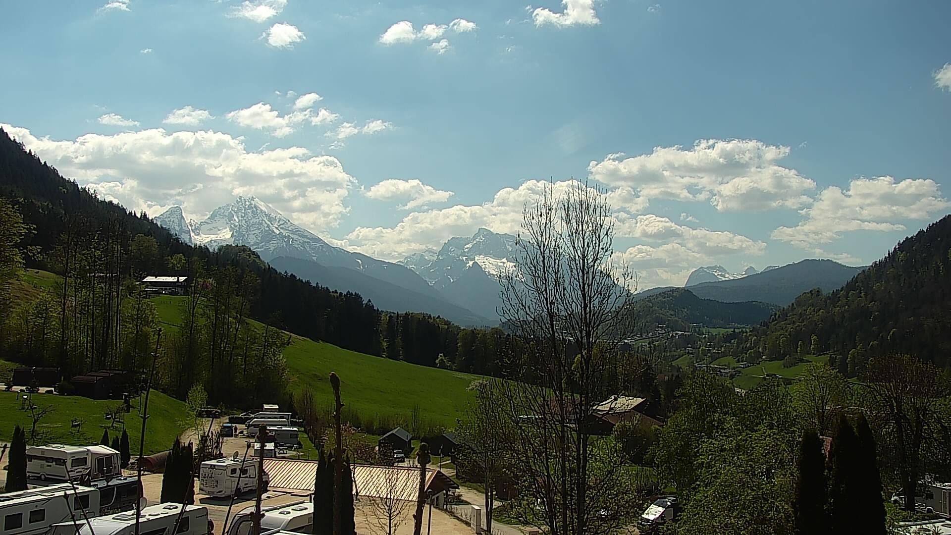 Archiv Foto Webcam Campingplatz Allweglehen bei Berchtesgaden