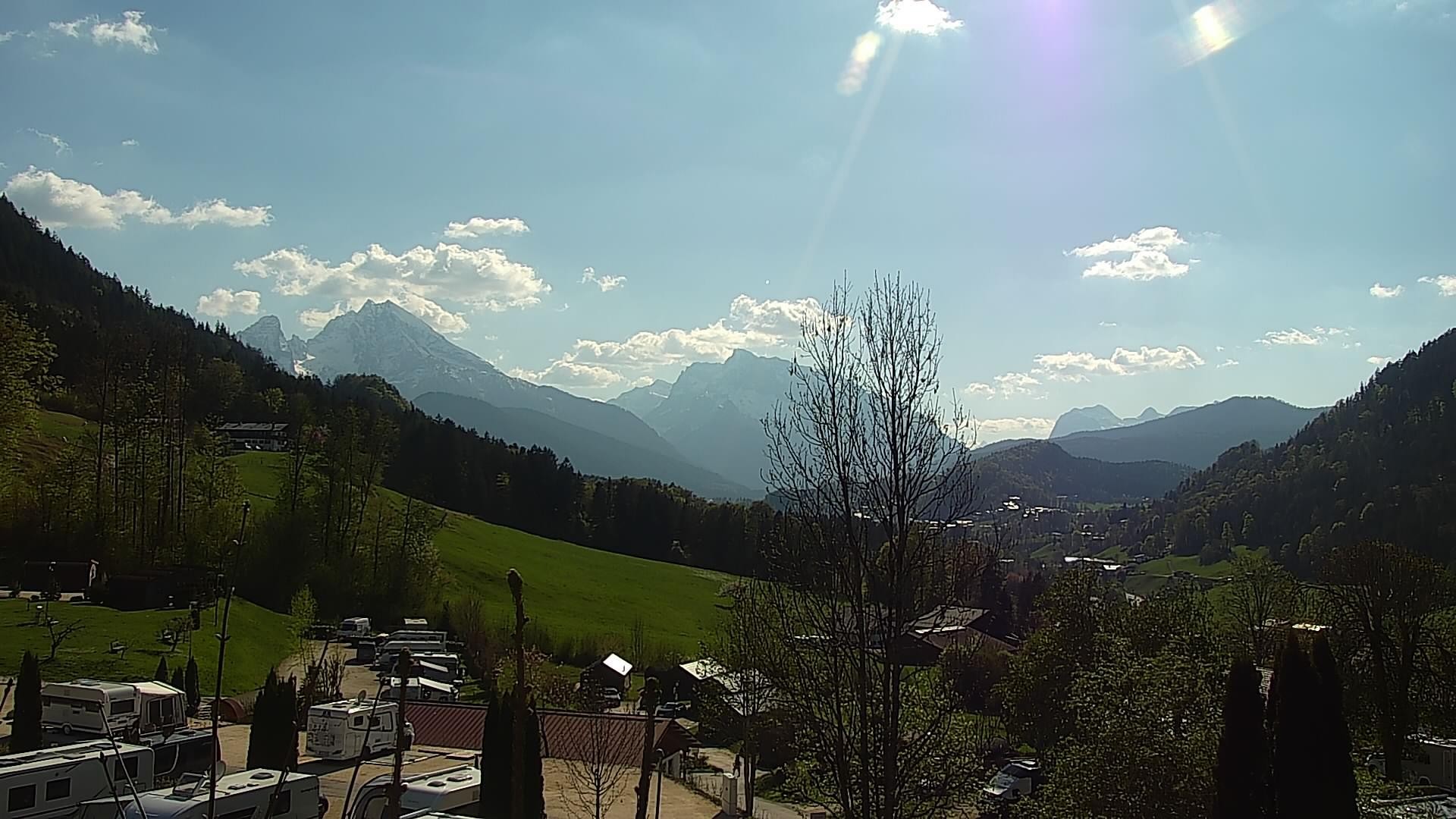 Archiv Foto Webcam Campingplatz Allweglehen bei Berchtesgaden