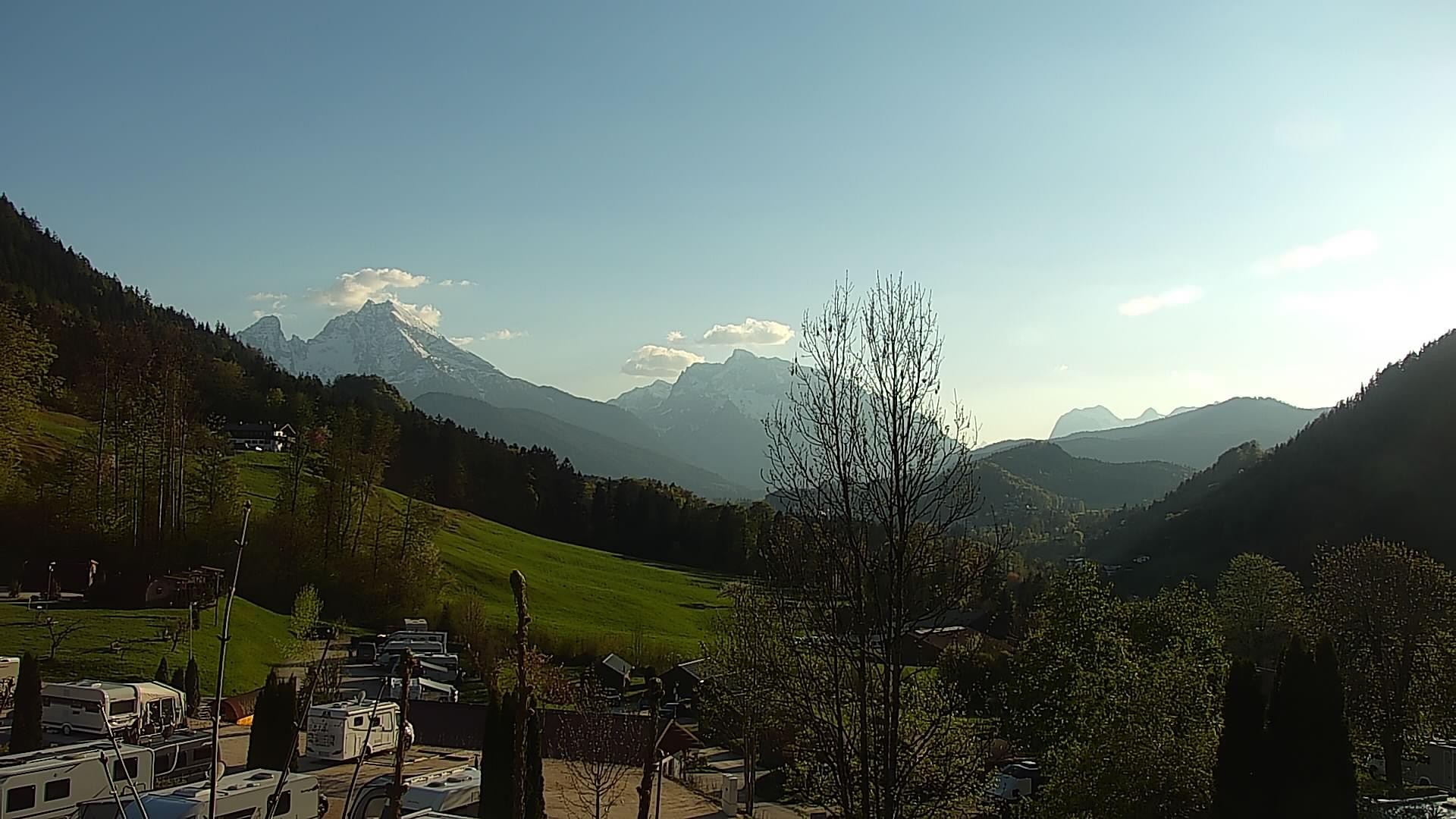 Archiv Foto Webcam Campingplatz Allweglehen bei Berchtesgaden