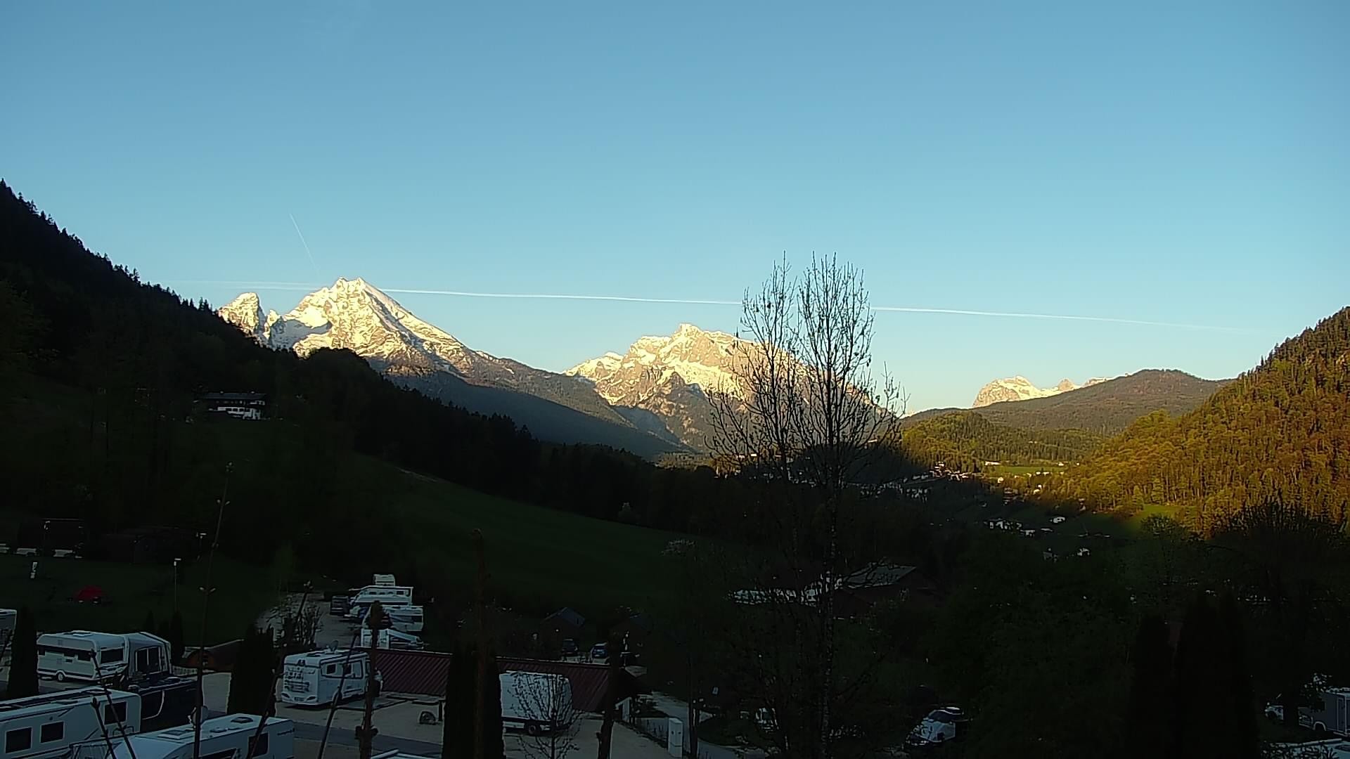 Archiv Foto Webcam Campingplatz Allweglehen bei Berchtesgaden