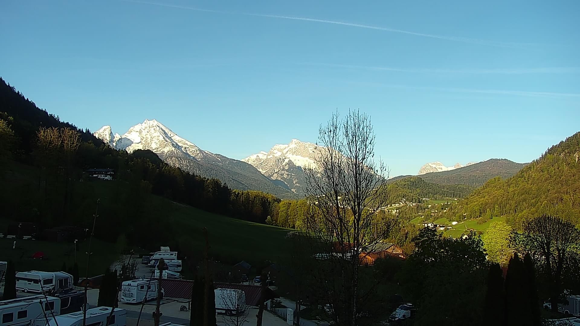 Archiv Foto Webcam Campingplatz Allweglehen bei Berchtesgaden