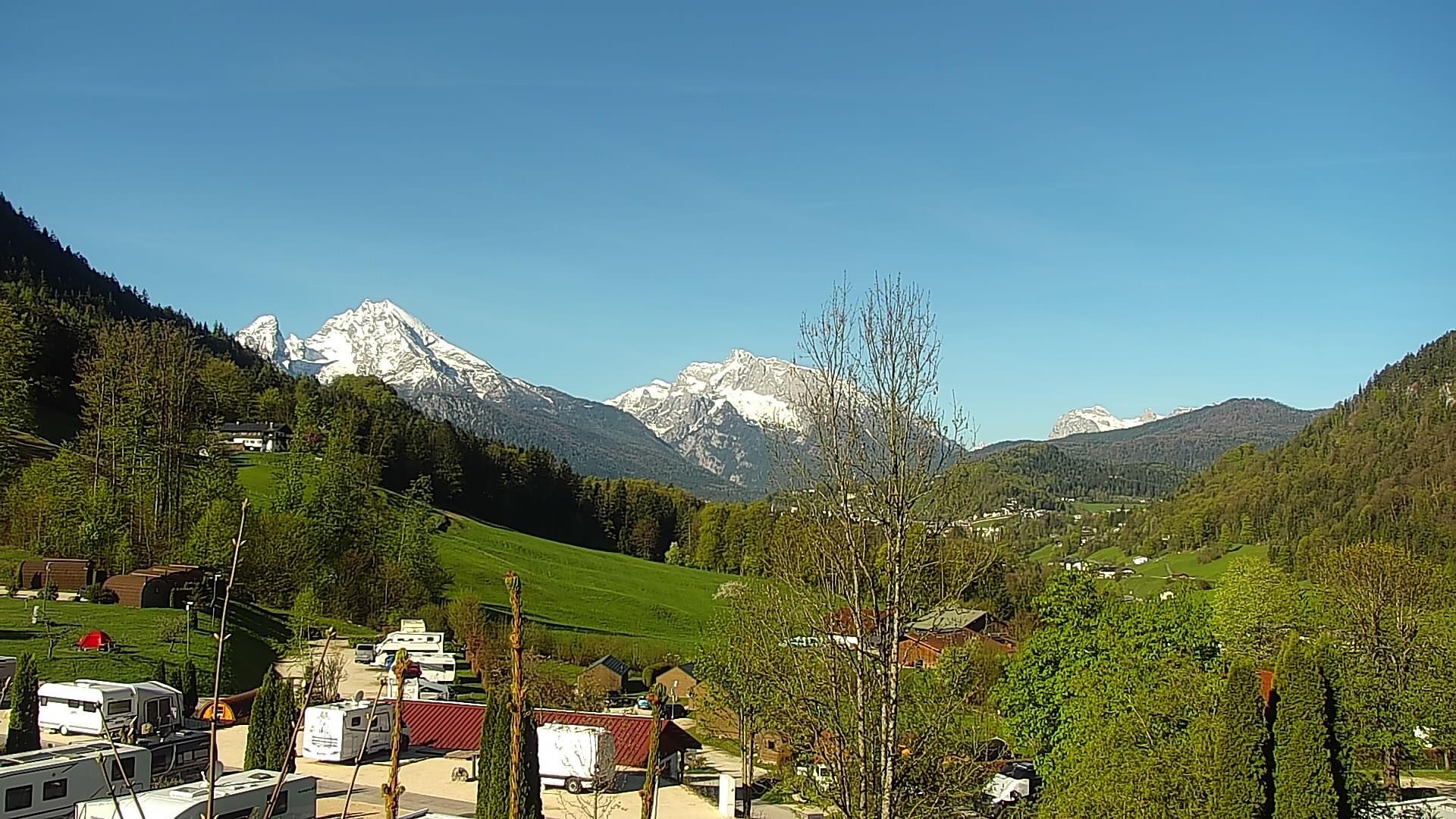 Archiv Foto Webcam Campingplatz Allweglehen bei Berchtesgaden