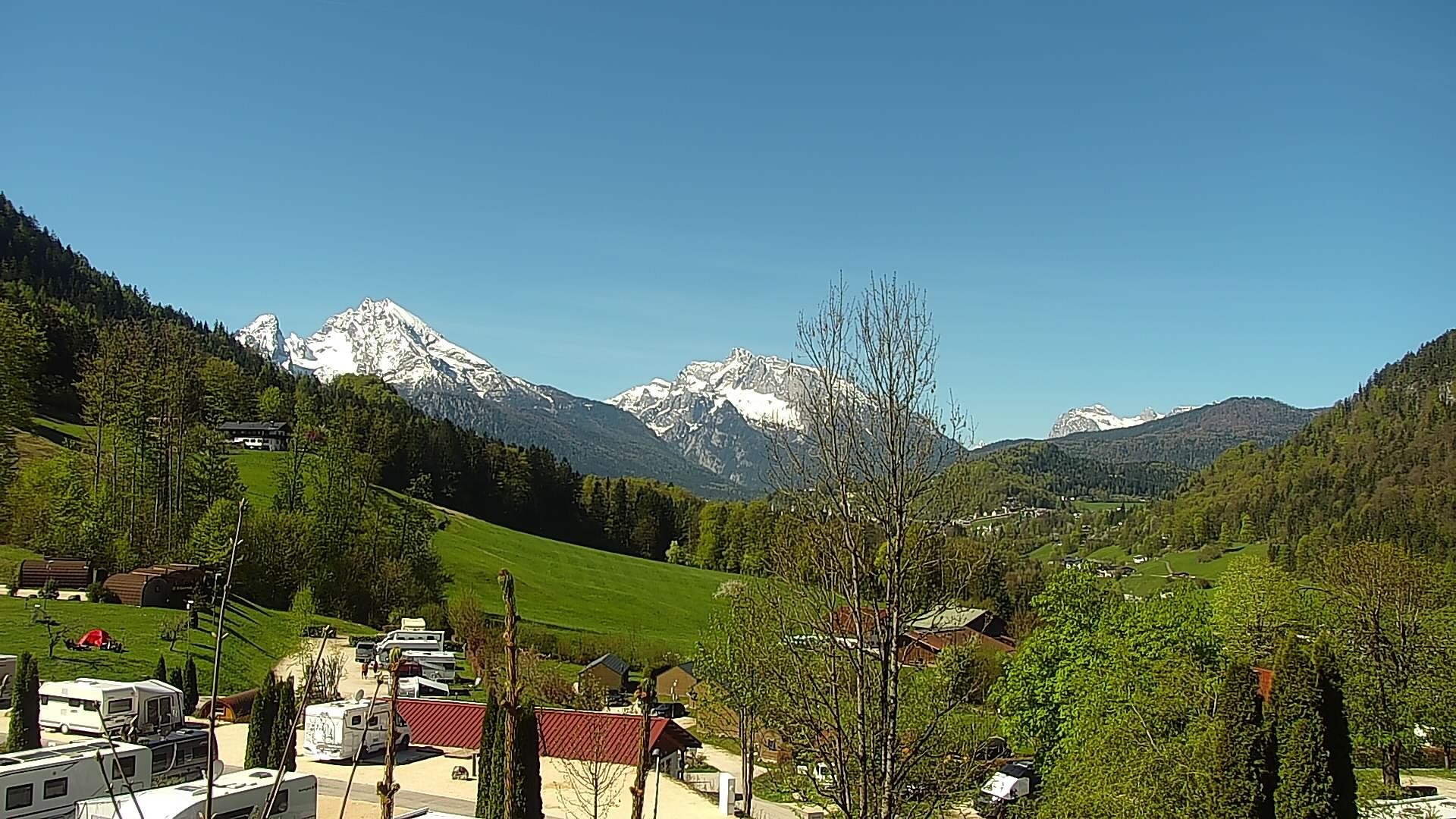 Archiv Foto Webcam Campingplatz Allweglehen bei Berchtesgaden
