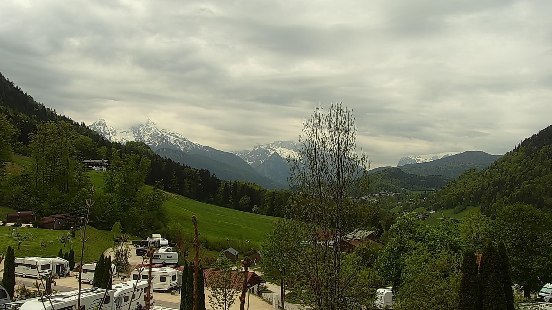 Archiv Foto Webcam Campingplatz Allweglehen bei Berchtesgaden