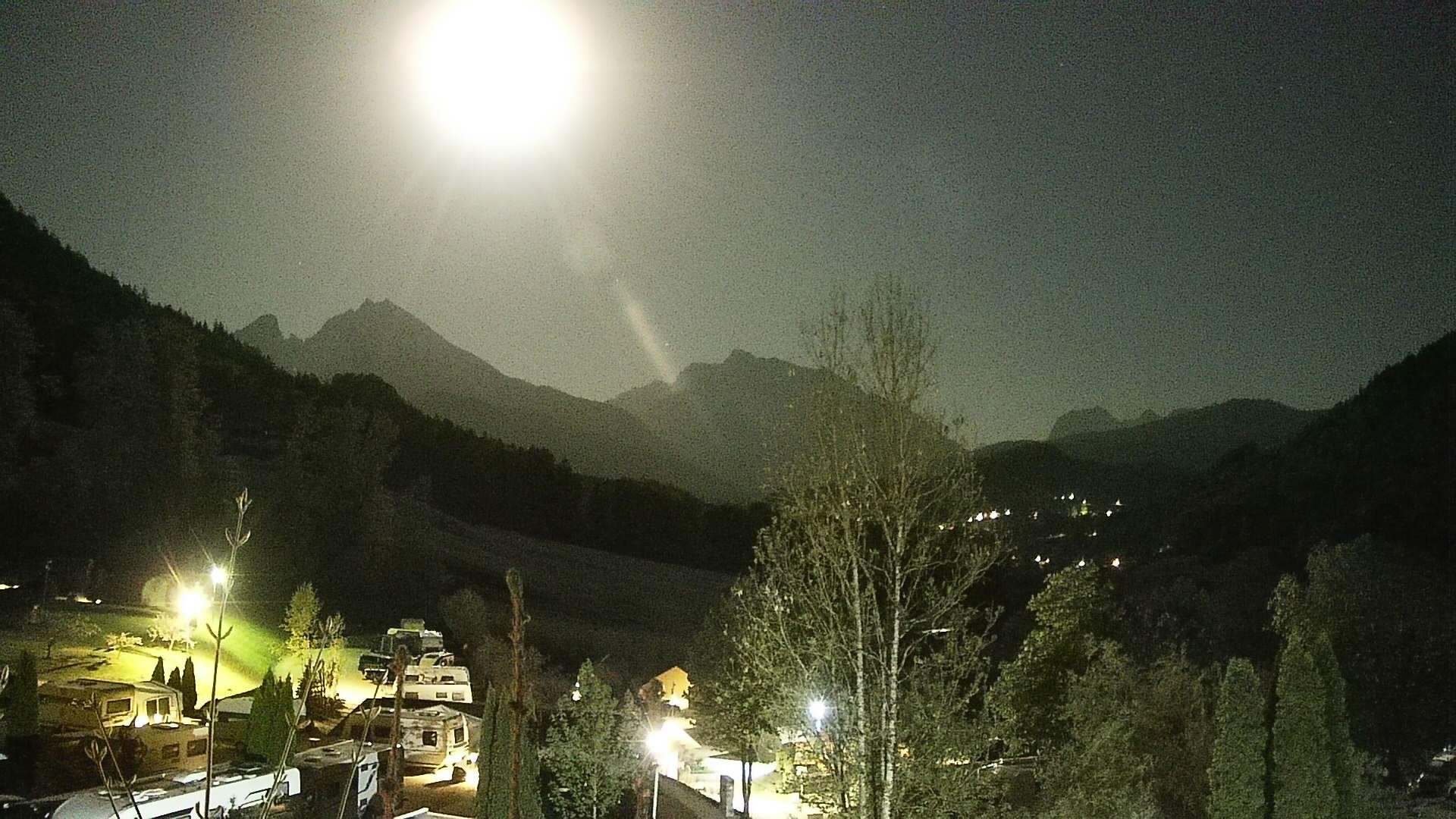 Archived image Webcam Berchtesgaden: Camping Site Allweglehen