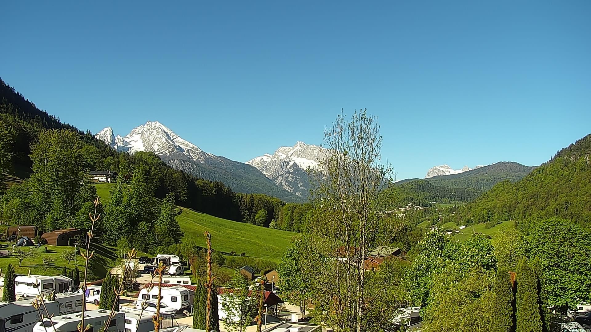 Archiv Foto Webcam Campingplatz Allweglehen bei Berchtesgaden