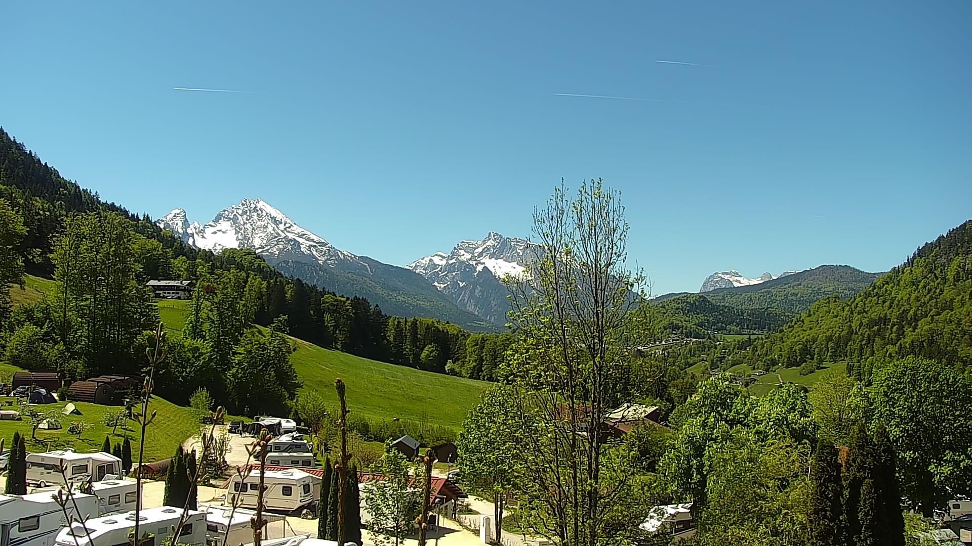 Archiv Foto Webcam Campingplatz Allweglehen bei Berchtesgaden
