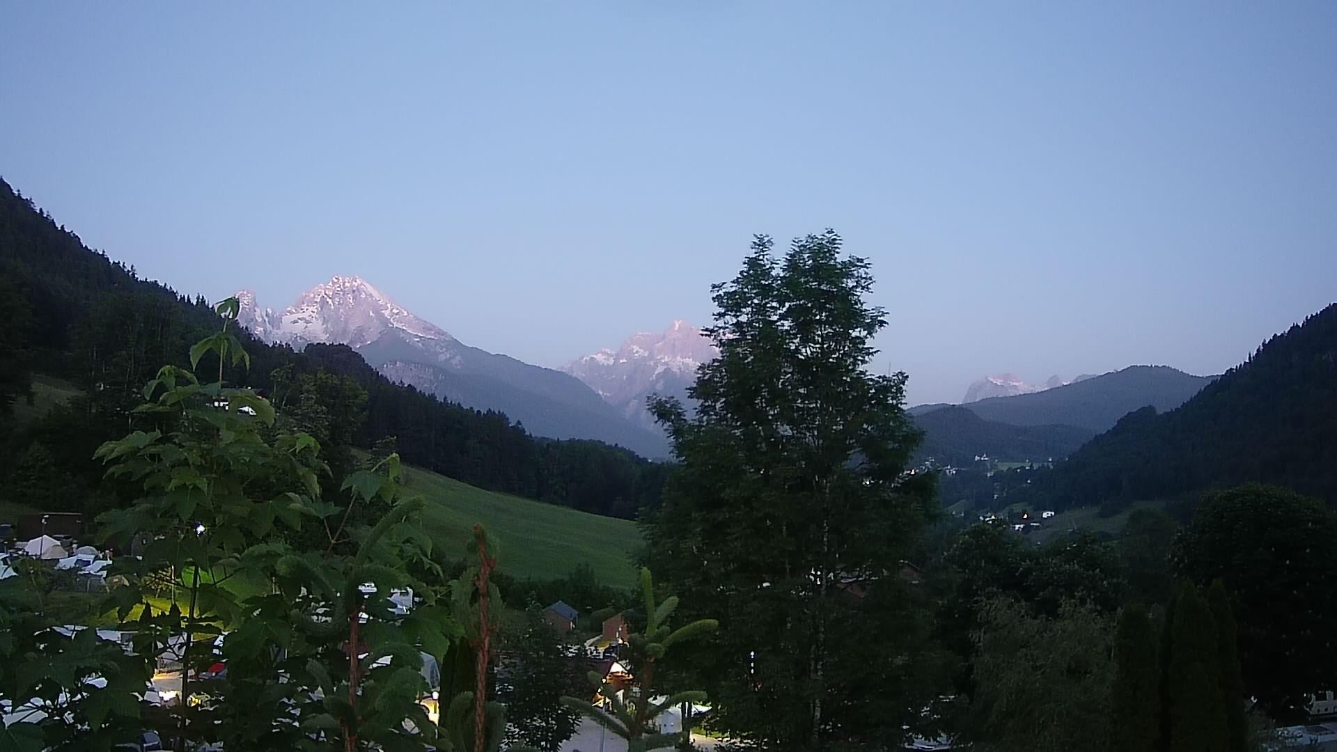 Archiv Foto Webcam Campingplatz Allweglehen bei Berchtesgaden