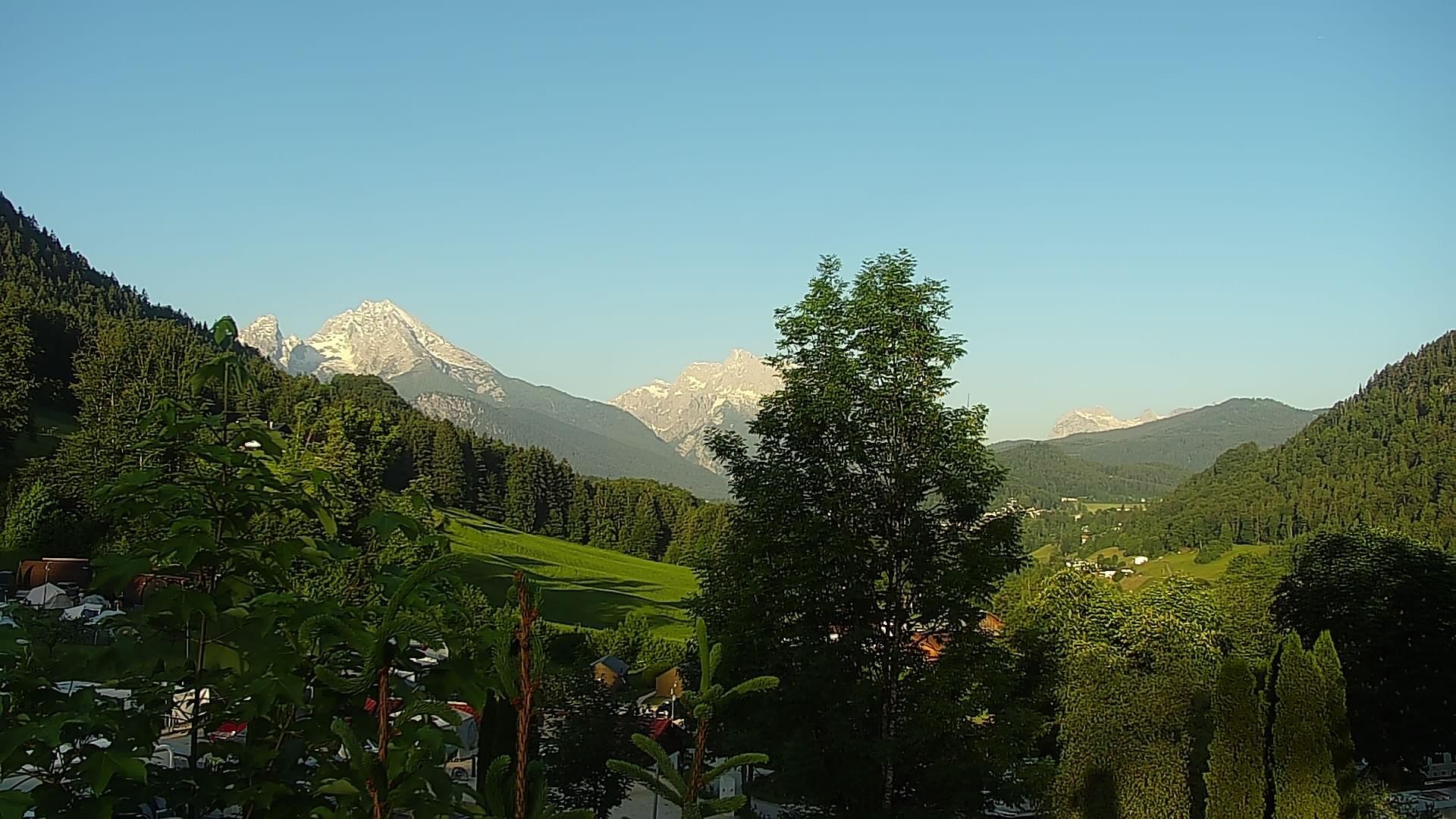 Archiv Foto Webcam Campingplatz Allweglehen bei Berchtesgaden