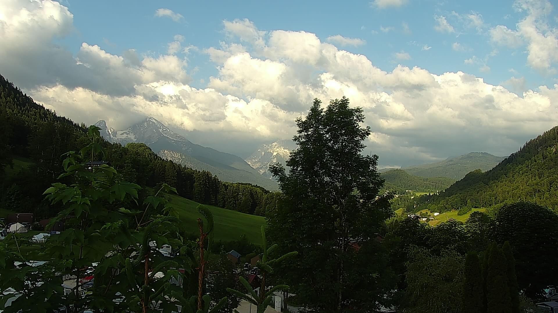 Archiv Foto Webcam Campingplatz Allweglehen bei Berchtesgaden