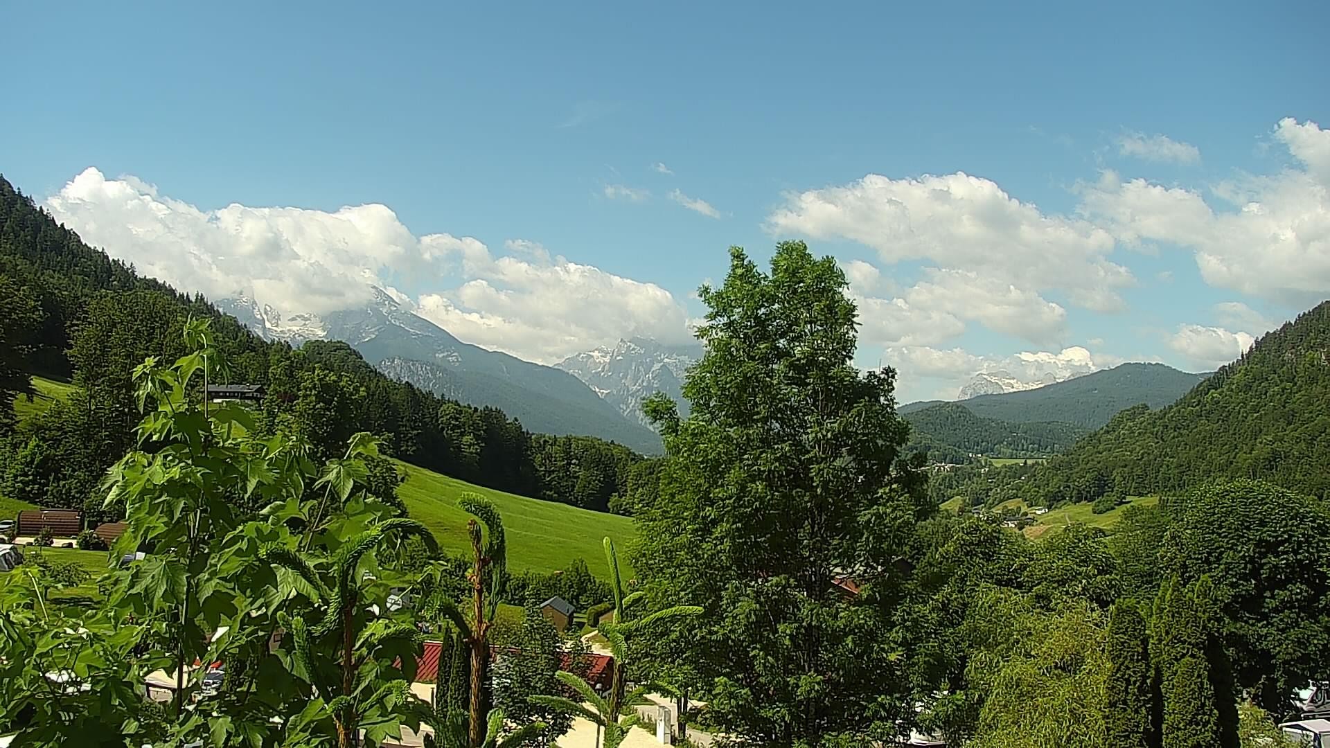 Archiv Foto Webcam Campingplatz Allweglehen bei Berchtesgaden