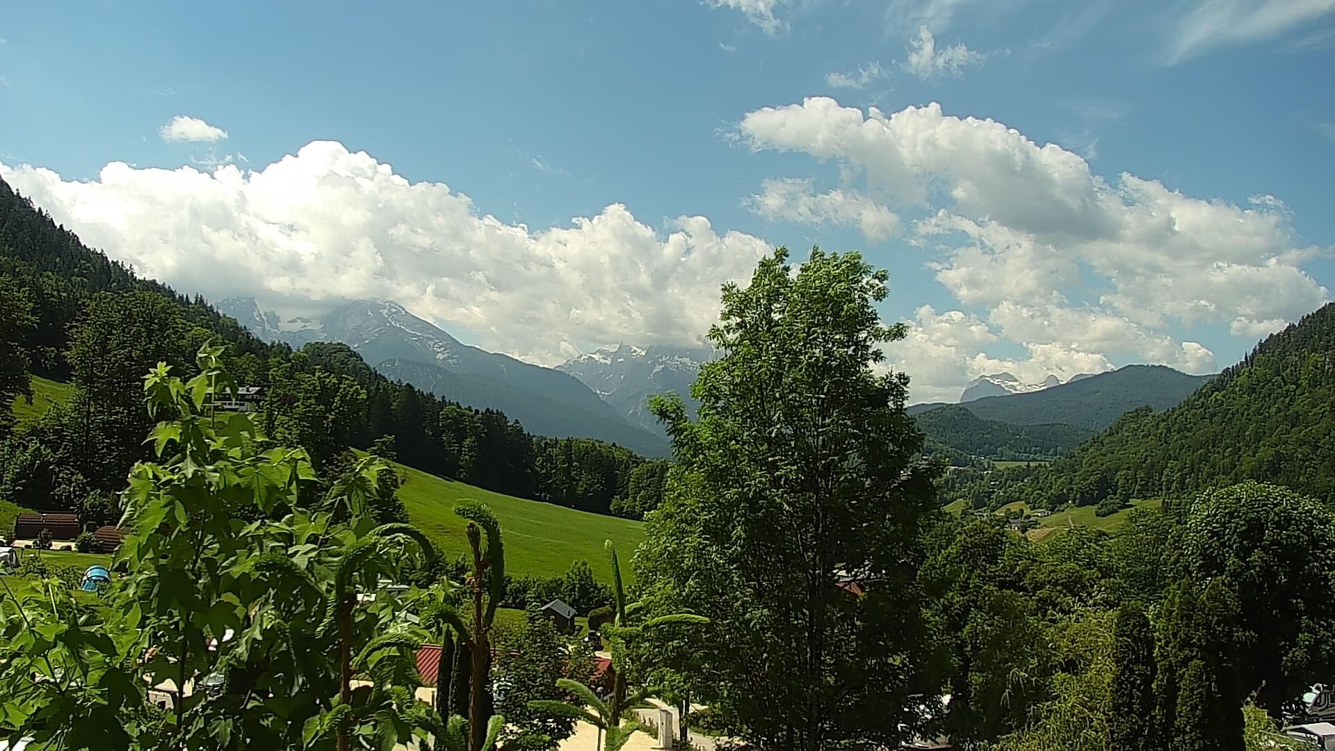 Archiv Foto Webcam Campingplatz Allweglehen bei Berchtesgaden