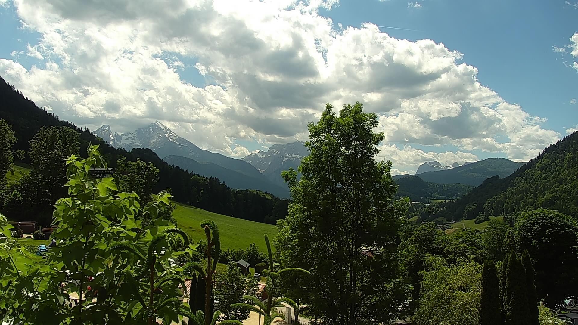 Archiv Foto Webcam Campingplatz Allweglehen bei Berchtesgaden