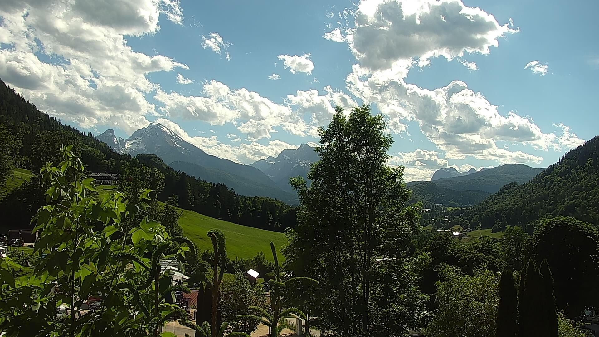 Archiv Foto Webcam Campingplatz Allweglehen bei Berchtesgaden