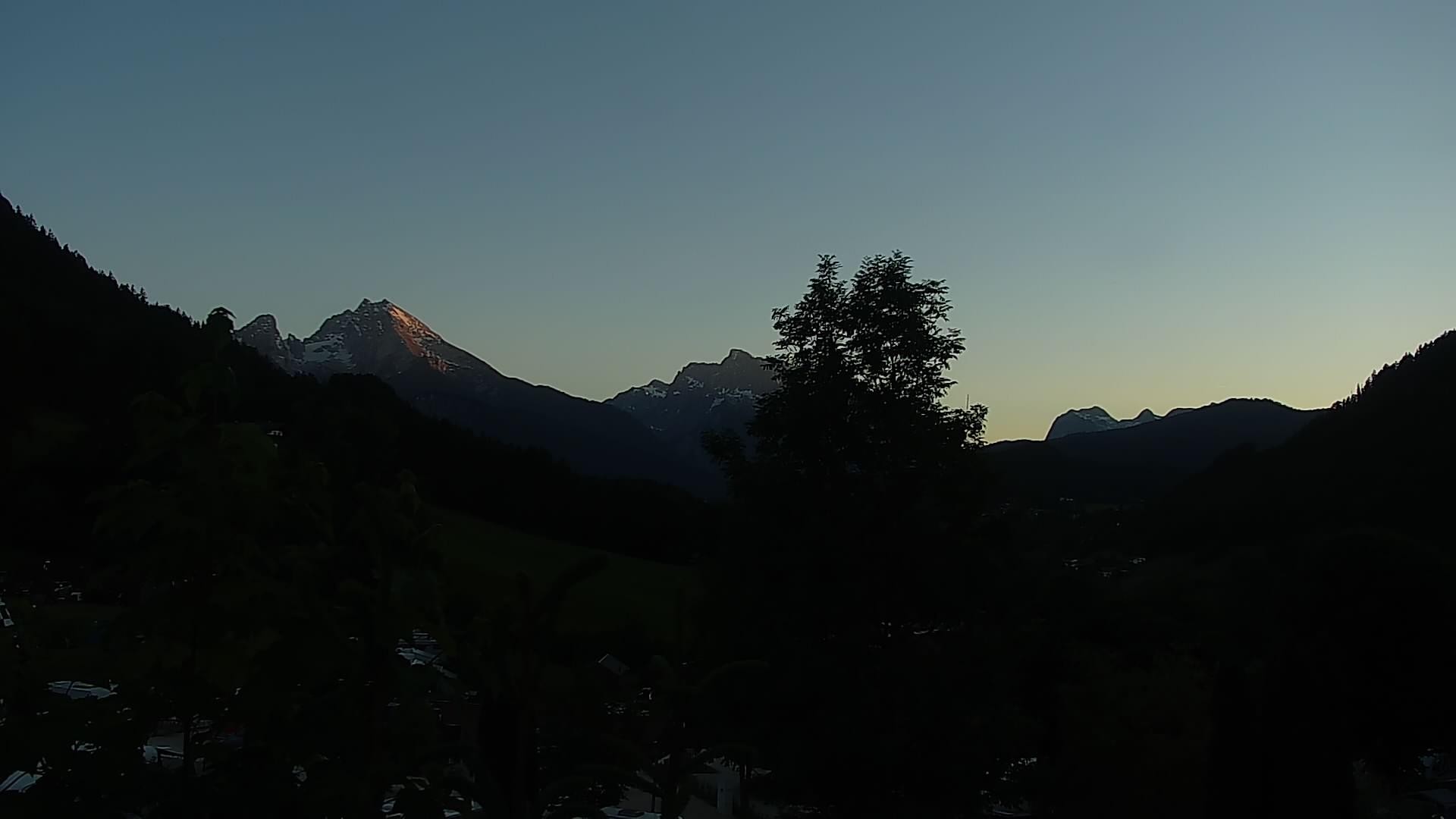 Archived image Webcam Berchtesgaden: Camping Site Allweglehen