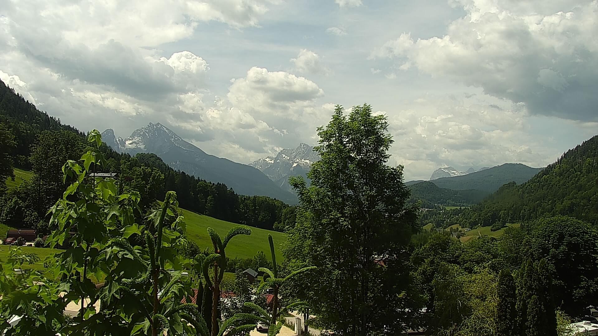 Archived image Webcam Berchtesgaden: Camping Site Allweglehen