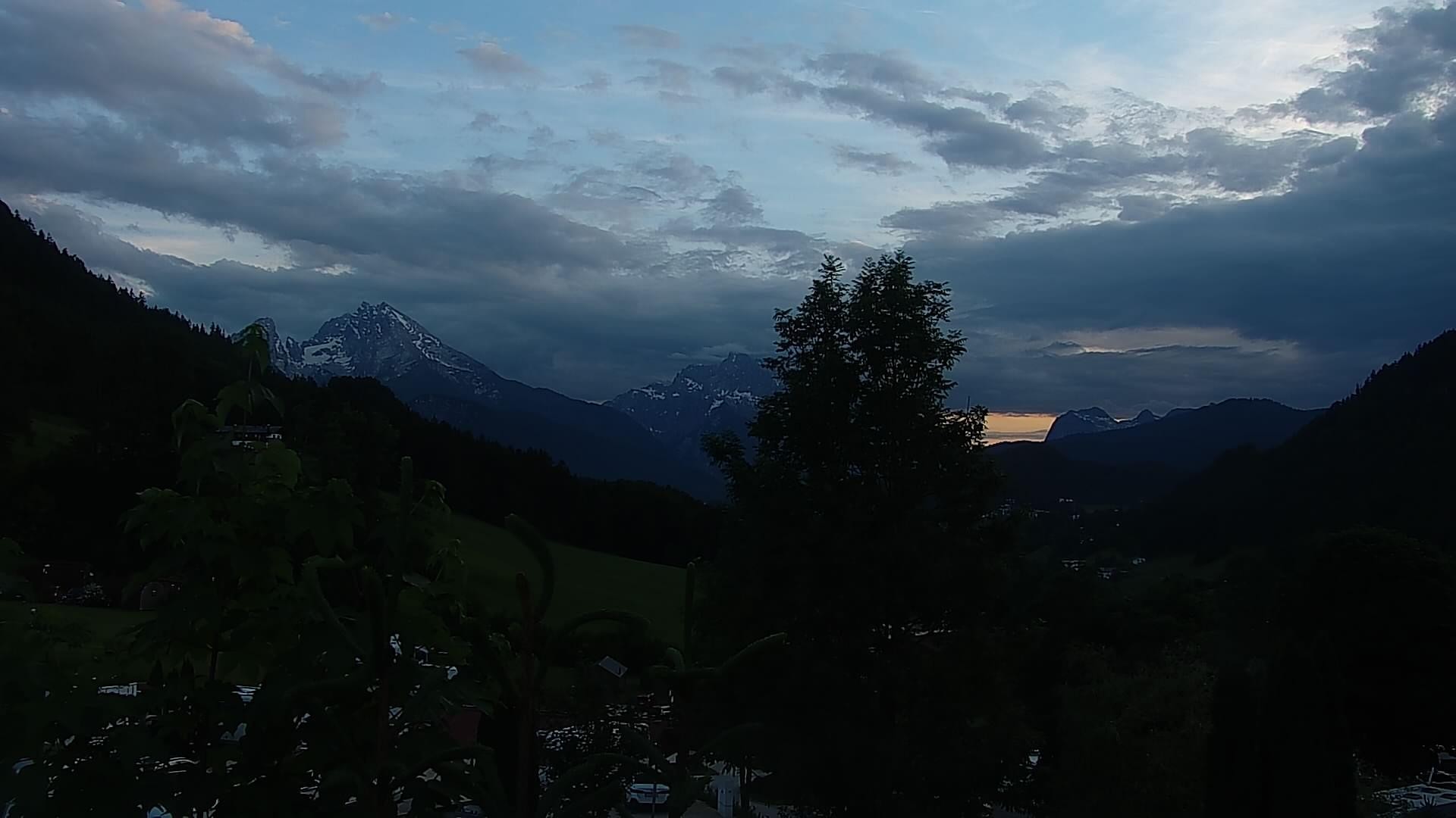 Archived image Webcam Berchtesgaden: Camping Site Allweglehen