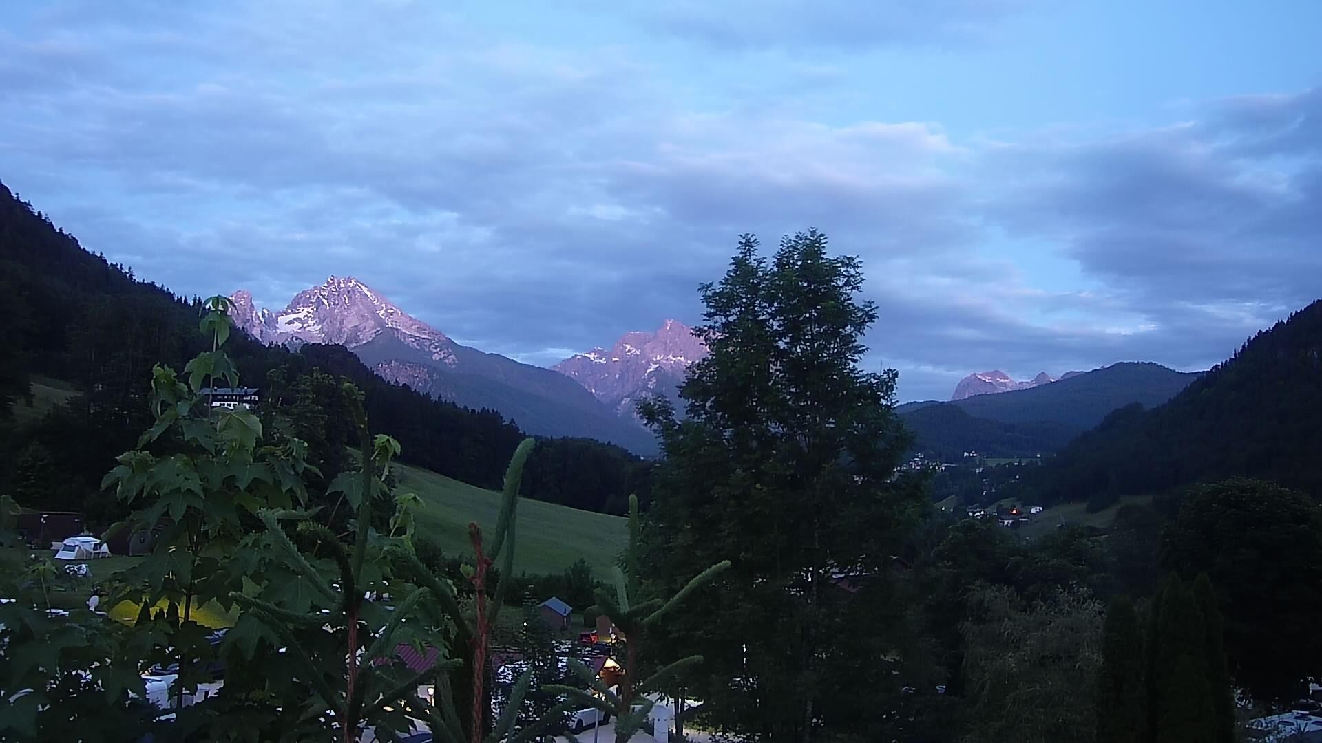 Archiv Foto Webcam Campingplatz Allweglehen bei Berchtesgaden