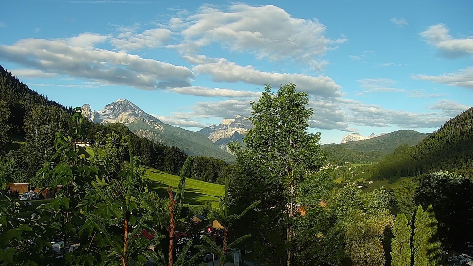 Archiv Foto Webcam Campingplatz Allweglehen bei Berchtesgaden