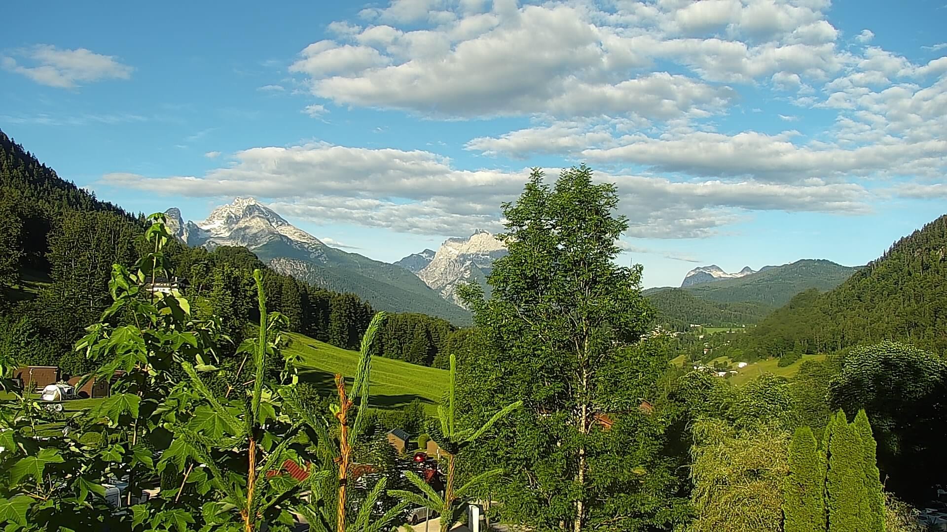 Archiv Foto Webcam Campingplatz Allweglehen bei Berchtesgaden