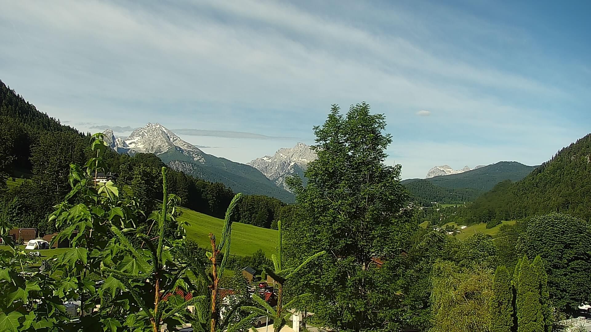 Archiv Foto Webcam Campingplatz Allweglehen bei Berchtesgaden