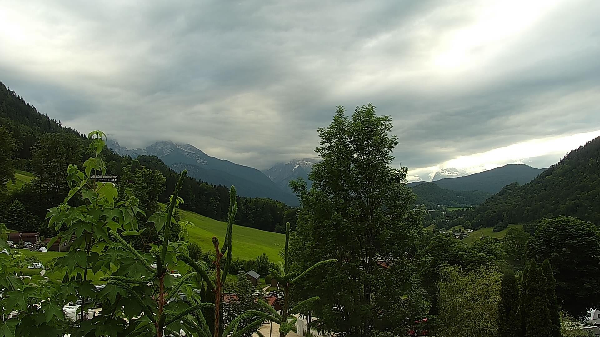 Archiv Foto Webcam Campingplatz Allweglehen bei Berchtesgaden