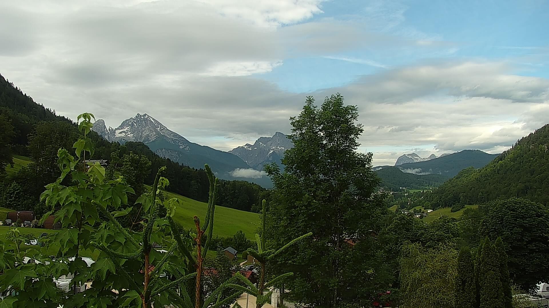 Archiv Foto Webcam Campingplatz Allweglehen bei Berchtesgaden