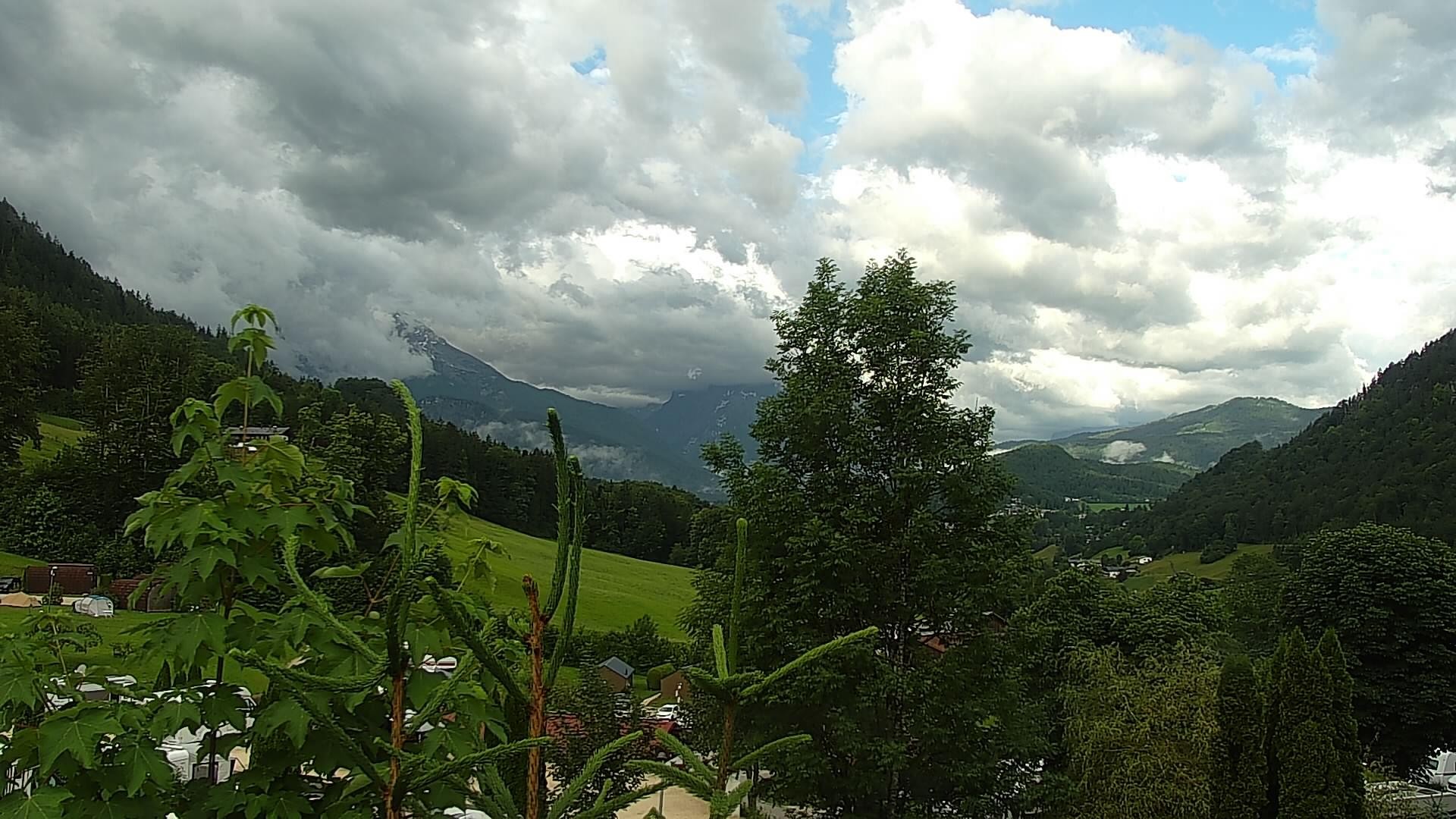 Archiv Foto Webcam Campingplatz Allweglehen bei Berchtesgaden