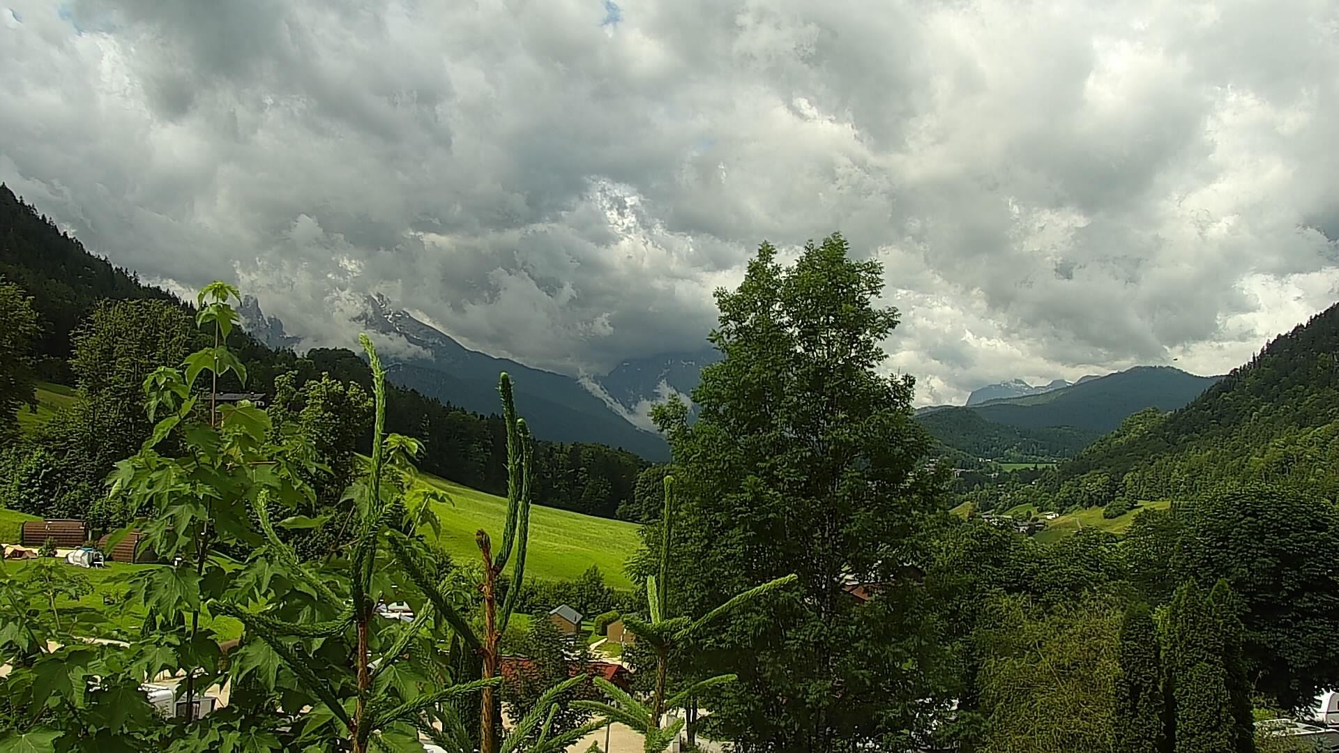 Archiv Foto Webcam Campingplatz Allweglehen bei Berchtesgaden