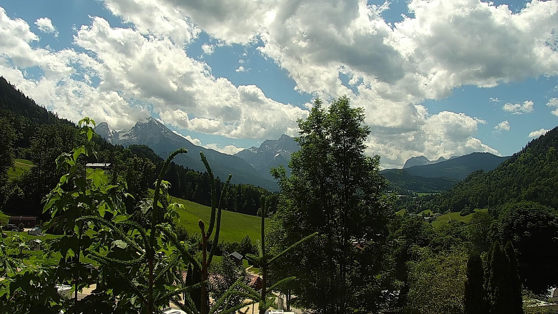 Archiv Foto Webcam Campingplatz Allweglehen bei Berchtesgaden