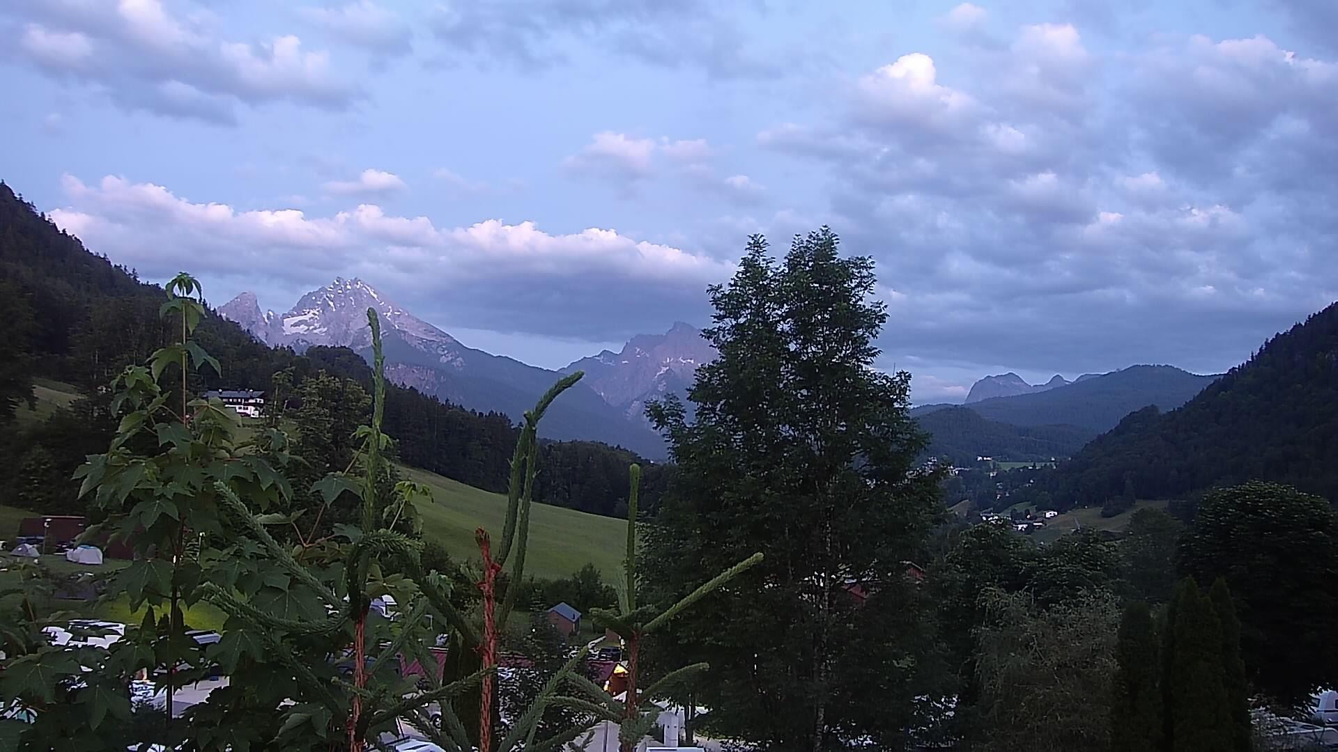 Archiv Foto Webcam Campingplatz Allweglehen bei Berchtesgaden