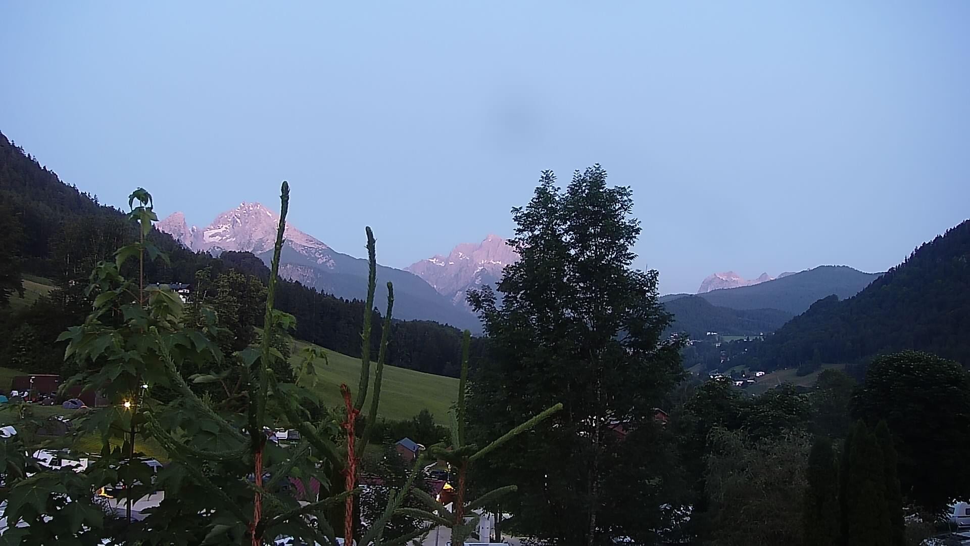 Archiv Foto Webcam Campingplatz Allweglehen bei Berchtesgaden