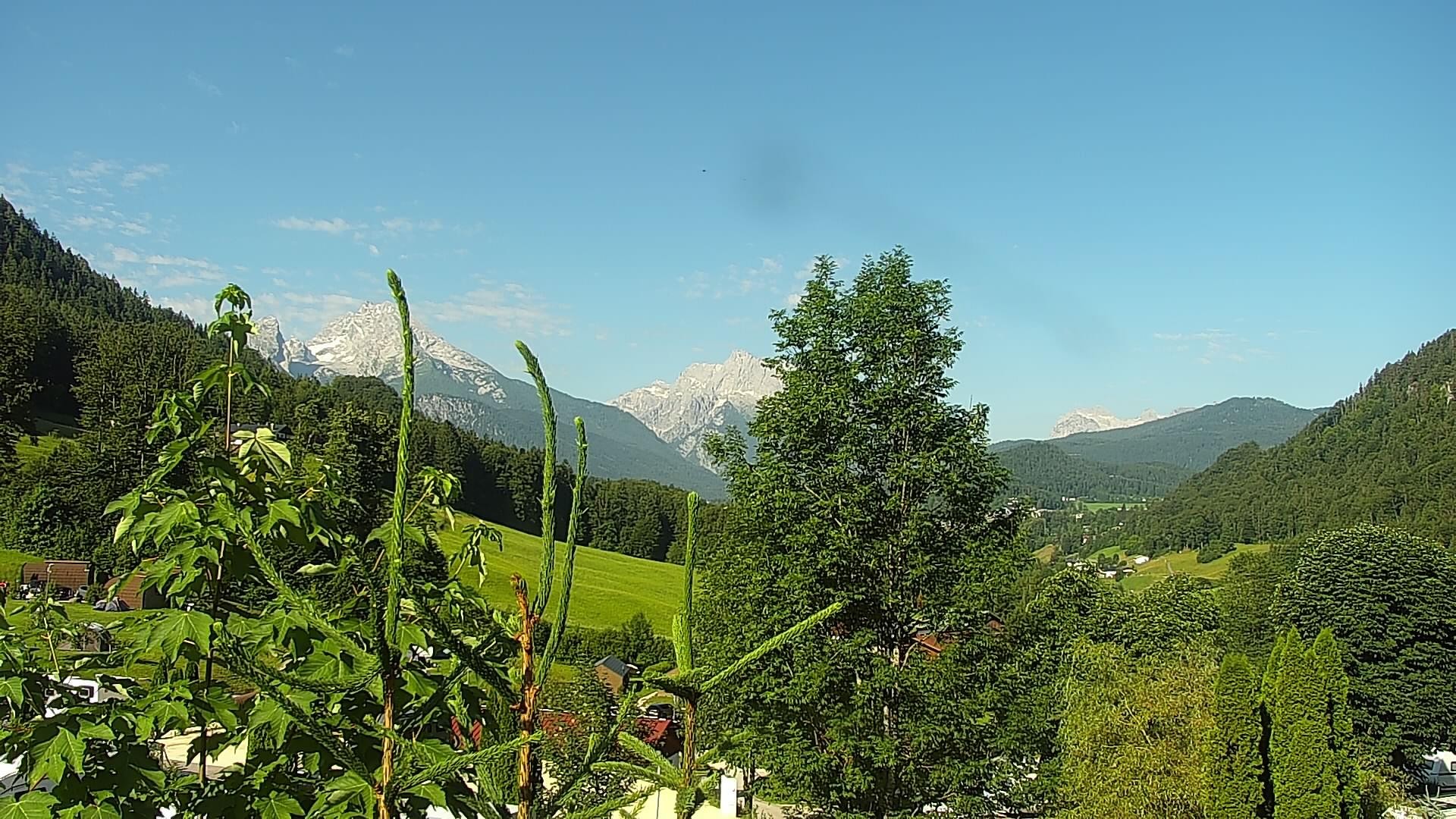 Archiv Foto Webcam Campingplatz Allweglehen bei Berchtesgaden