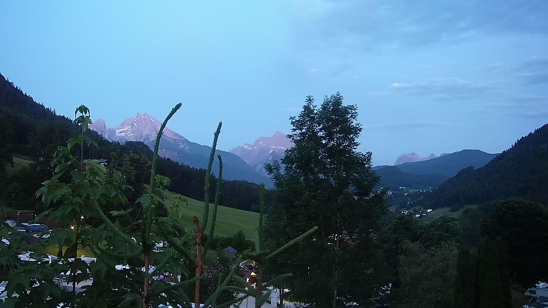 Archiv Foto Webcam Campingplatz Allweglehen bei Berchtesgaden