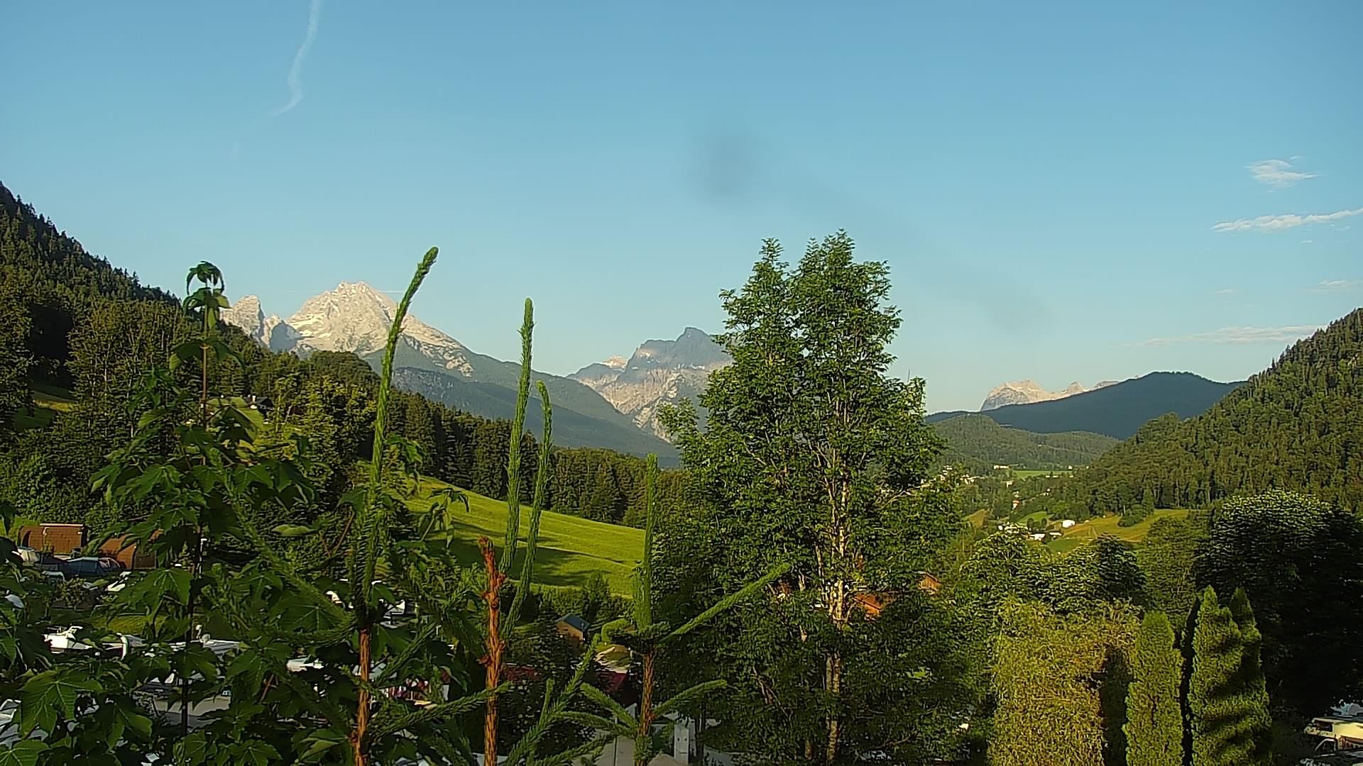 Archiv Foto Webcam Campingplatz Allweglehen bei Berchtesgaden