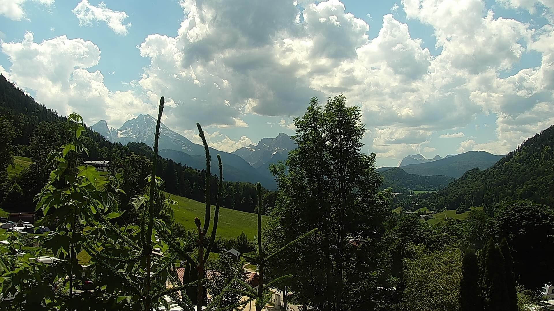 Archiv Foto Webcam Campingplatz Allweglehen bei Berchtesgaden