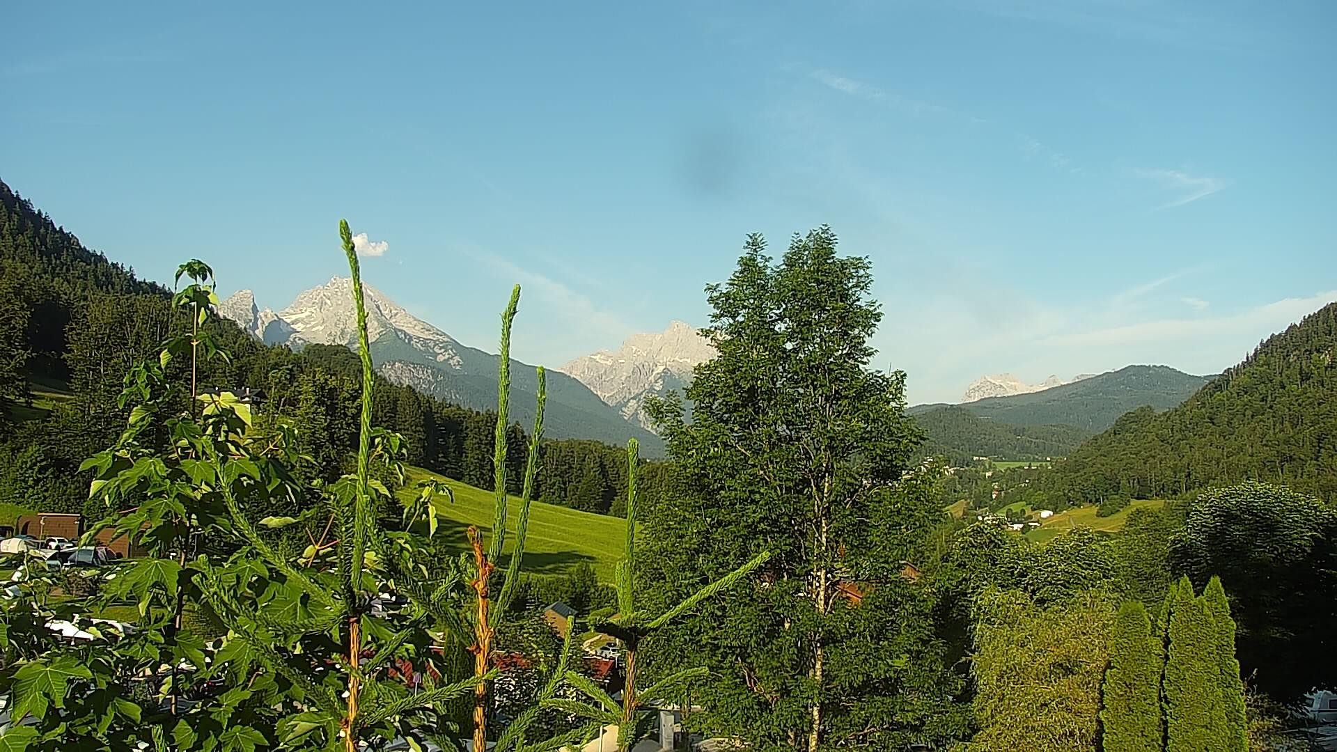 Archiv Foto Webcam Campingplatz Allweglehen bei Berchtesgaden