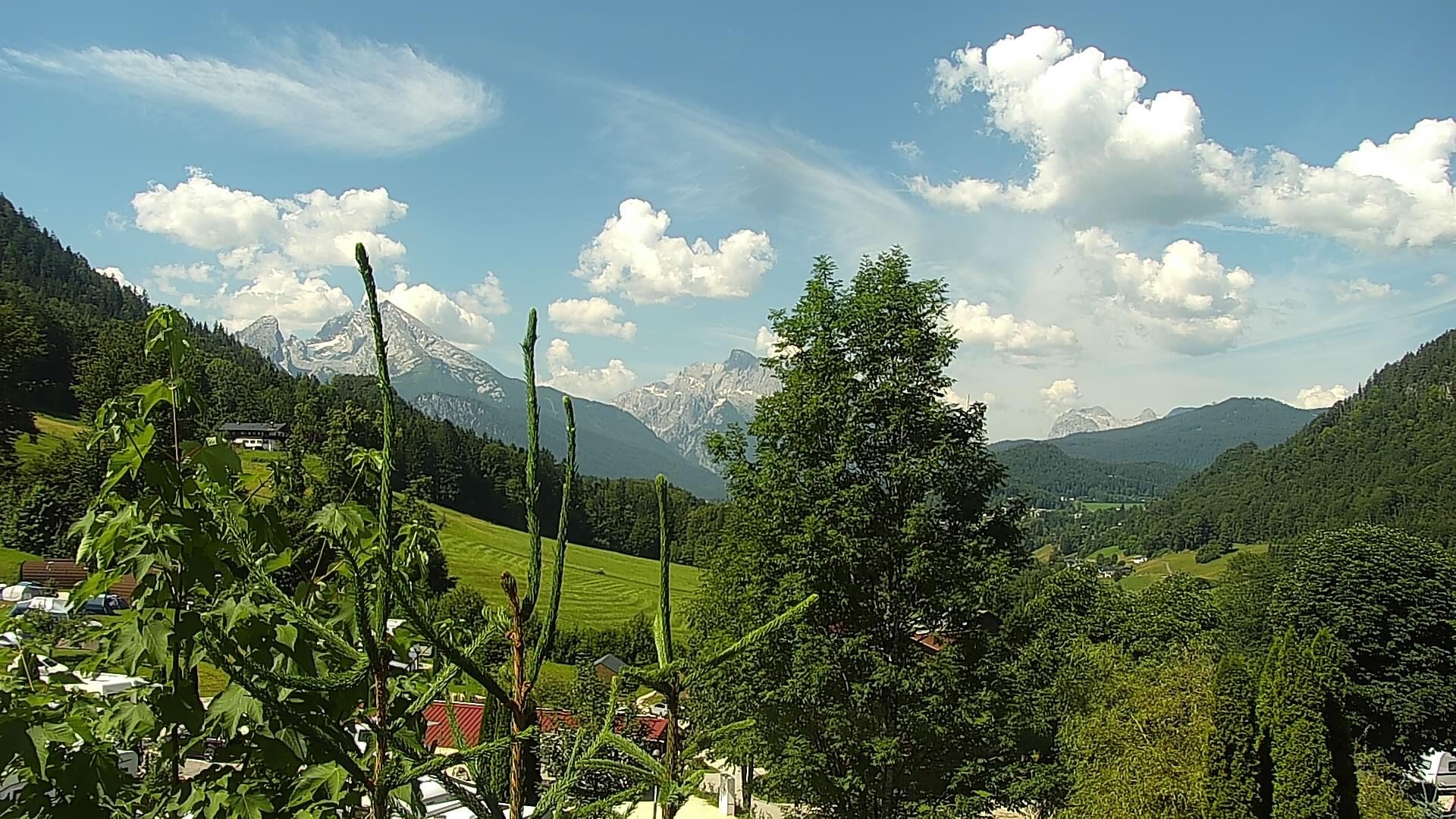 Archiv Foto Webcam Campingplatz Allweglehen bei Berchtesgaden