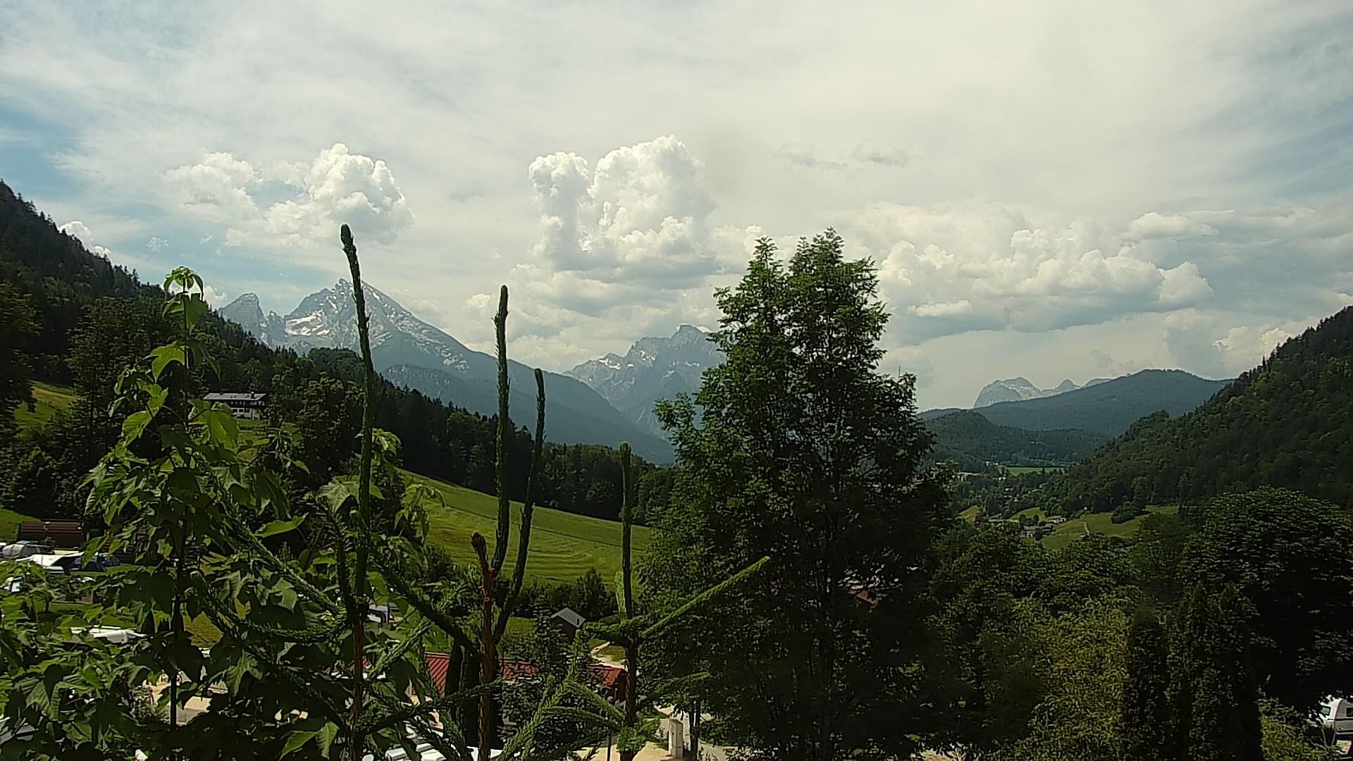 Archiv Foto Webcam Campingplatz Allweglehen bei Berchtesgaden