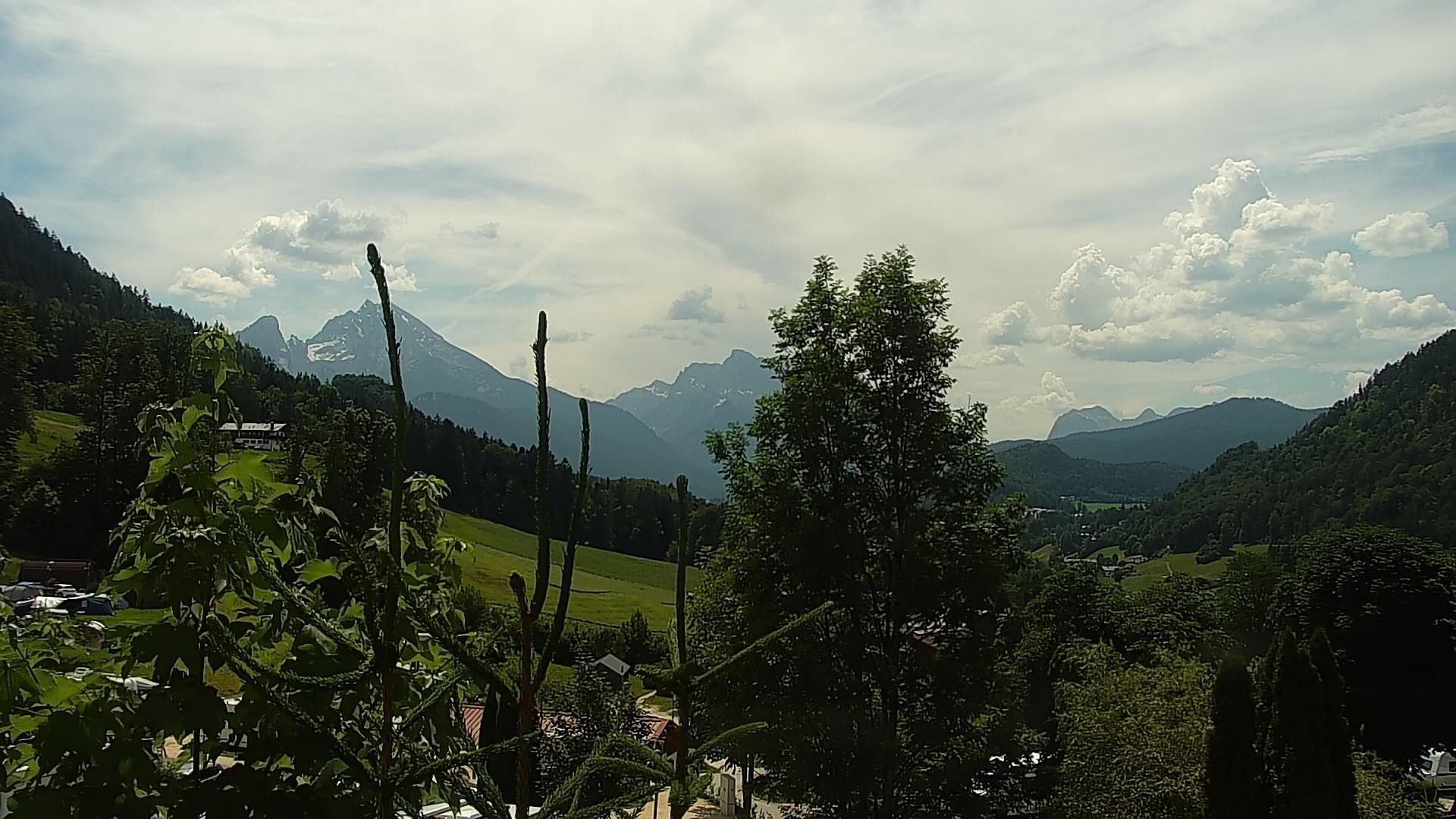 Archiv Foto Webcam Campingplatz Allweglehen bei Berchtesgaden