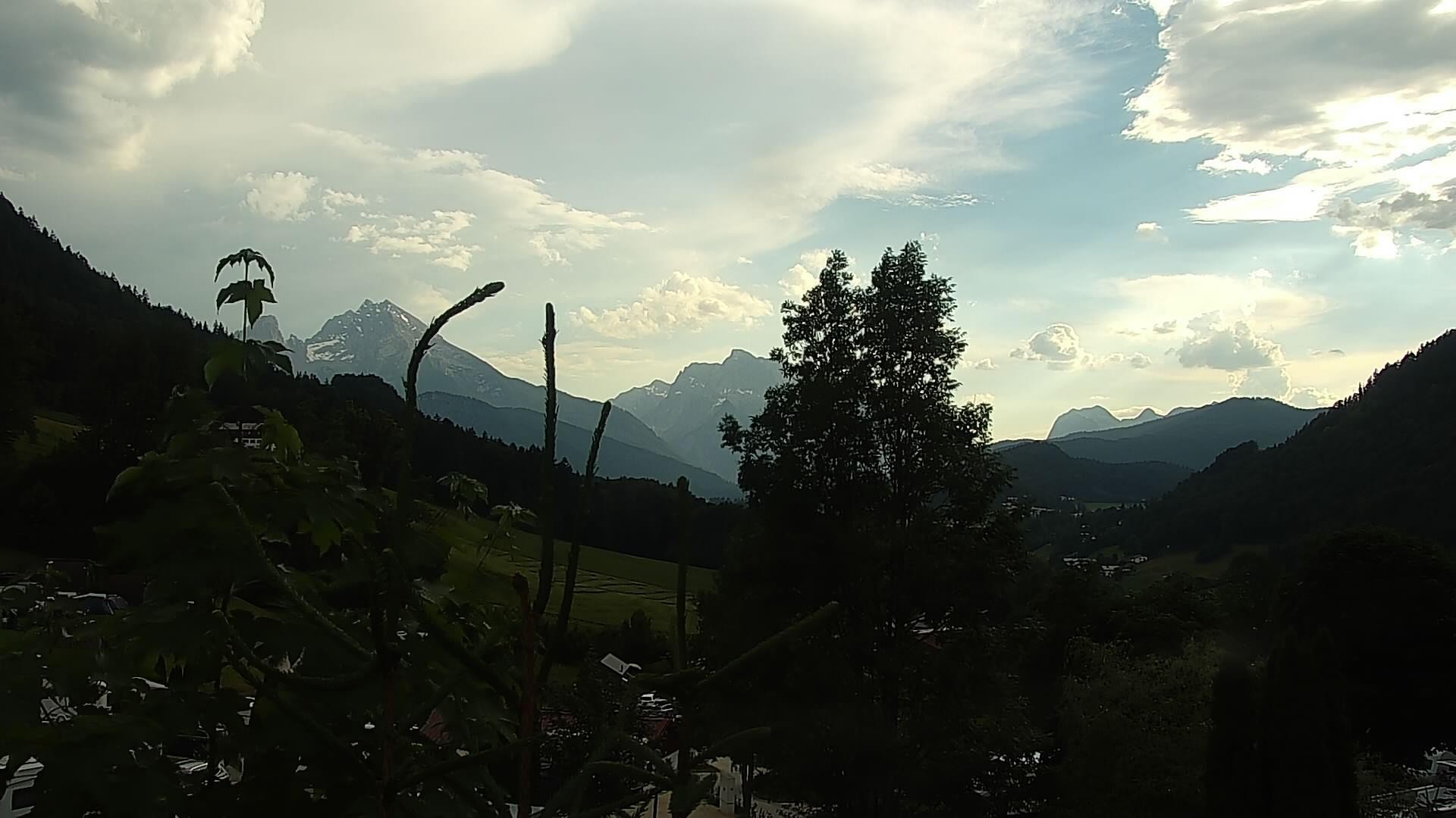 Archived image Webcam Berchtesgaden: Camping Site Allweglehen