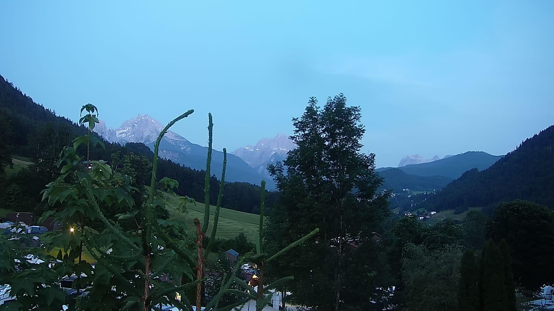 Archiv Foto Webcam Campingplatz Allweglehen bei Berchtesgaden