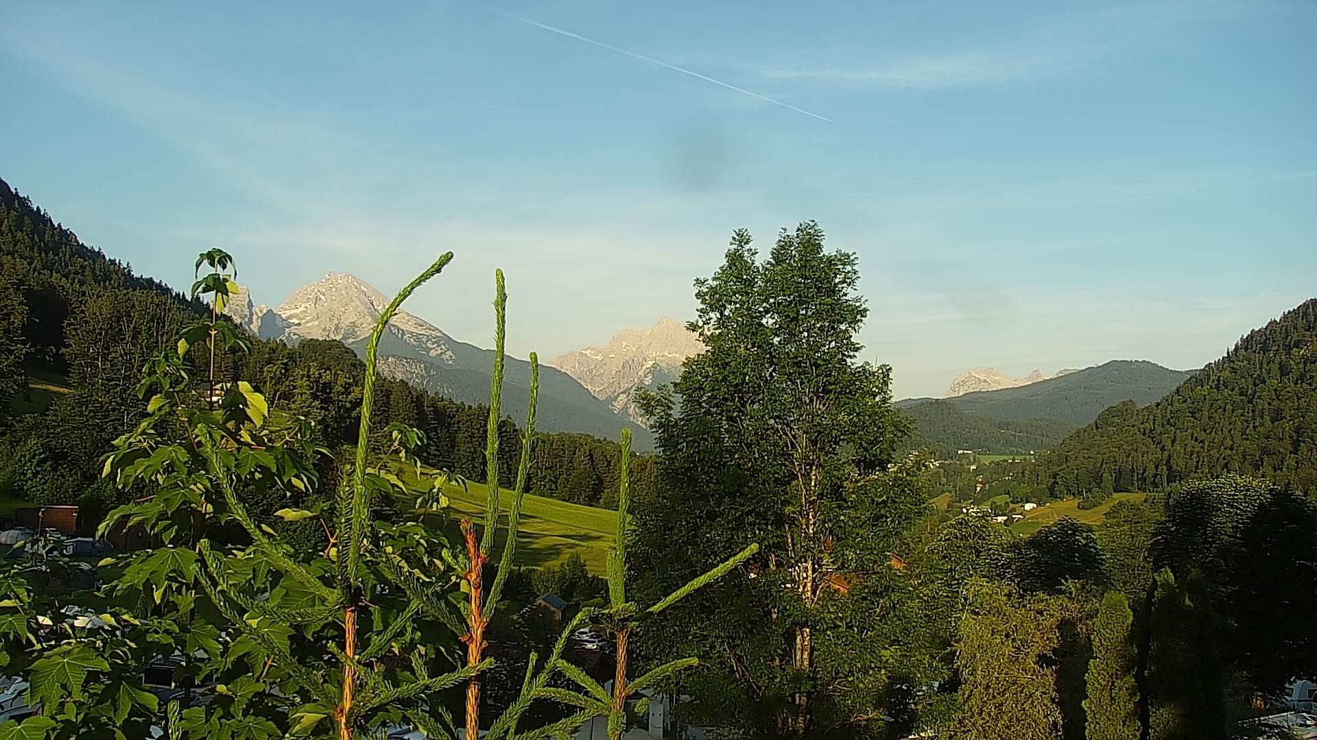 Archiv Foto Webcam Campingplatz Allweglehen bei Berchtesgaden