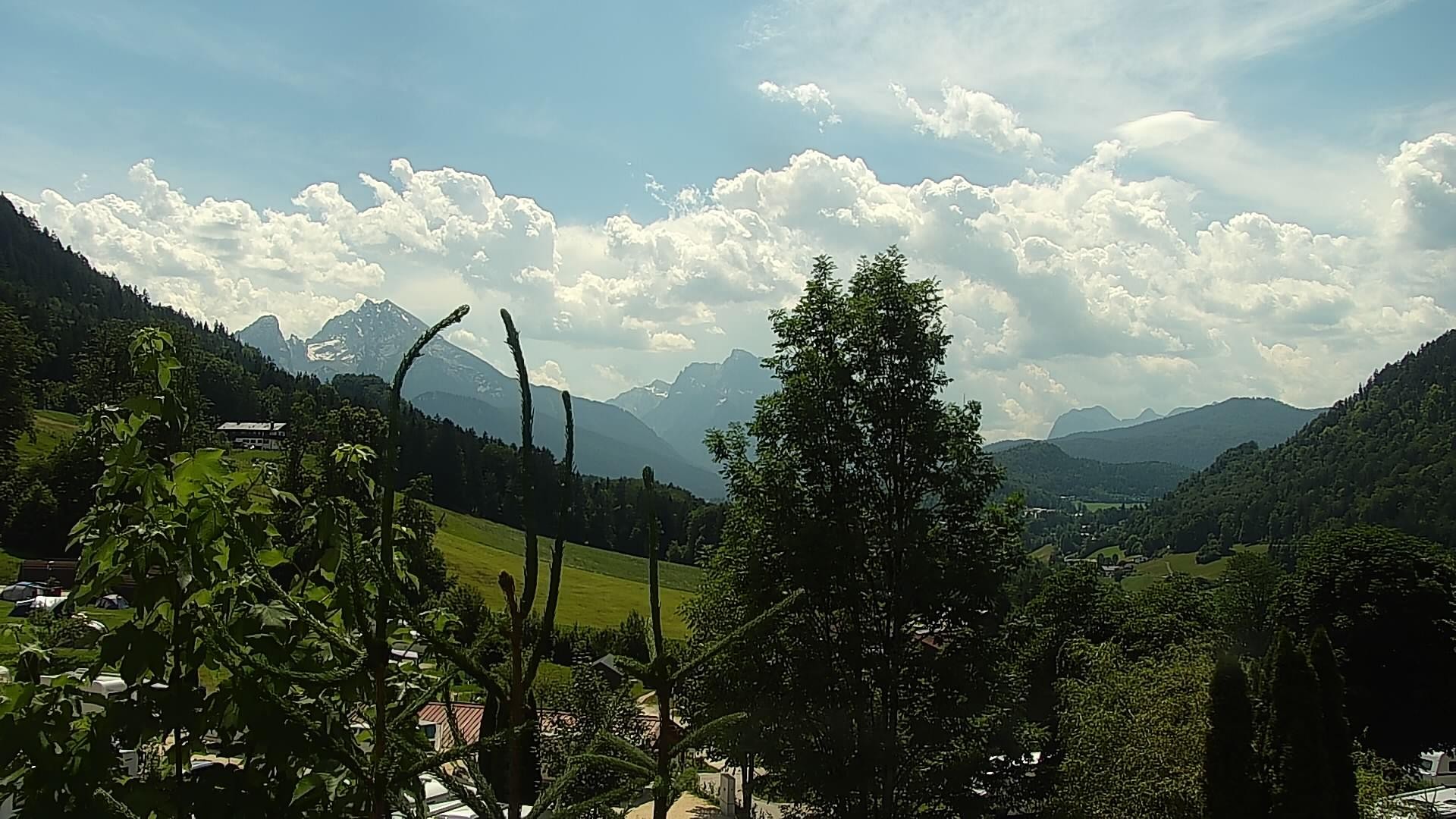 Archiv Foto Webcam Campingplatz Allweglehen bei Berchtesgaden