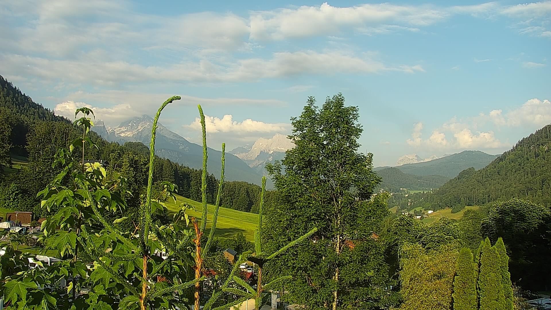 Archiv Foto Webcam Campingplatz Allweglehen bei Berchtesgaden