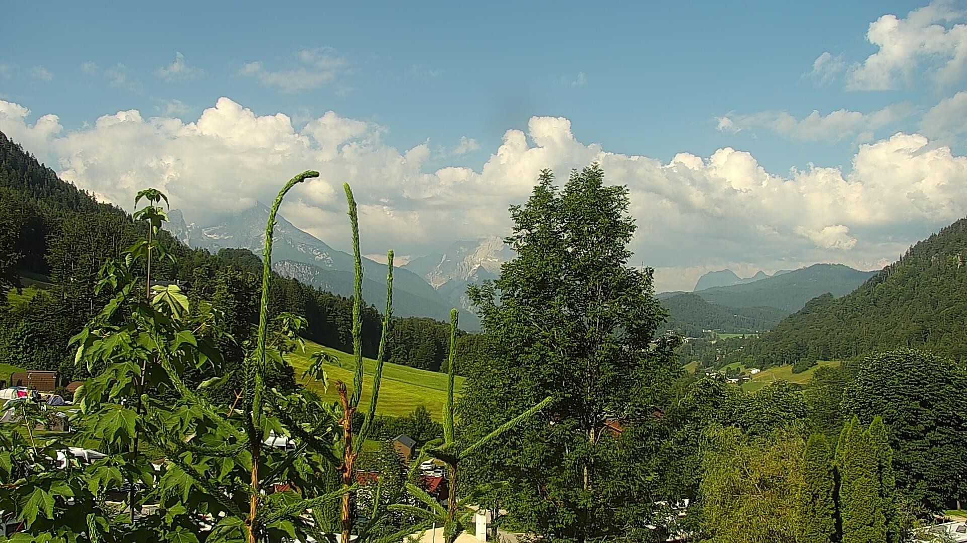 Archiv Foto Webcam Campingplatz Allweglehen bei Berchtesgaden